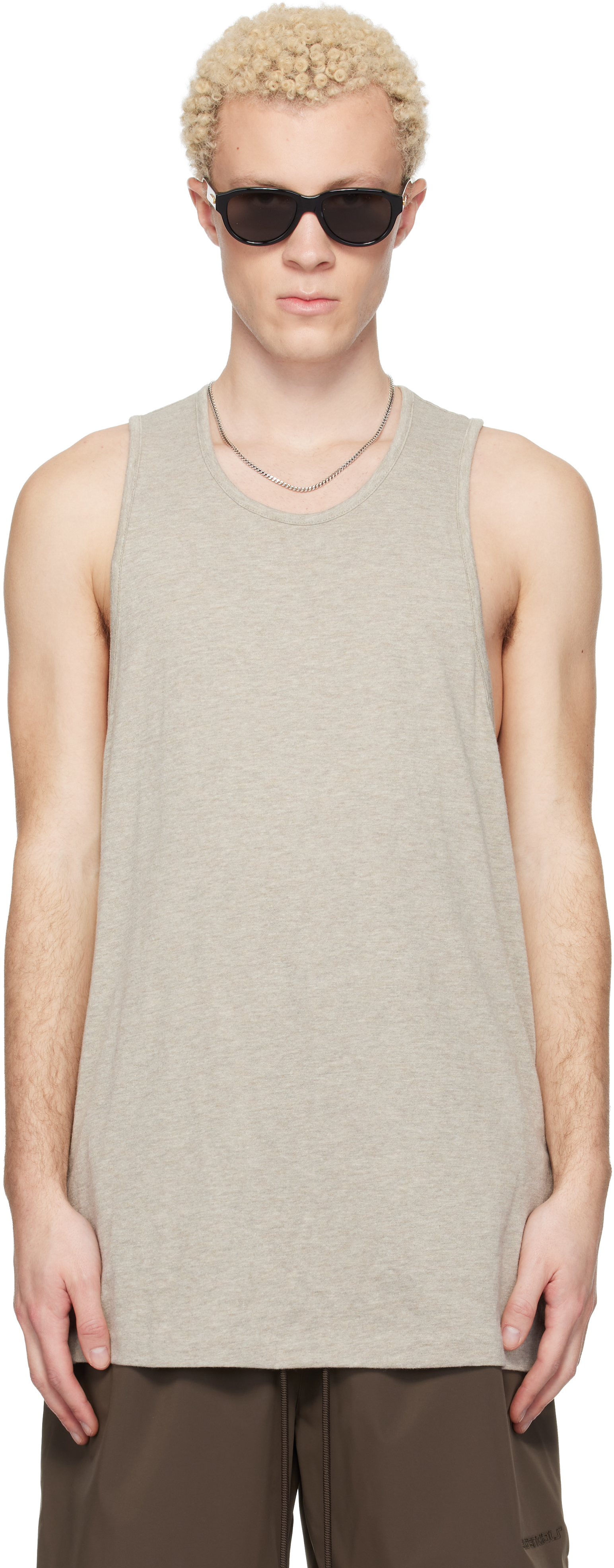 Fear of God ESSENTIALS: トープ Signature Essential タンクトップ