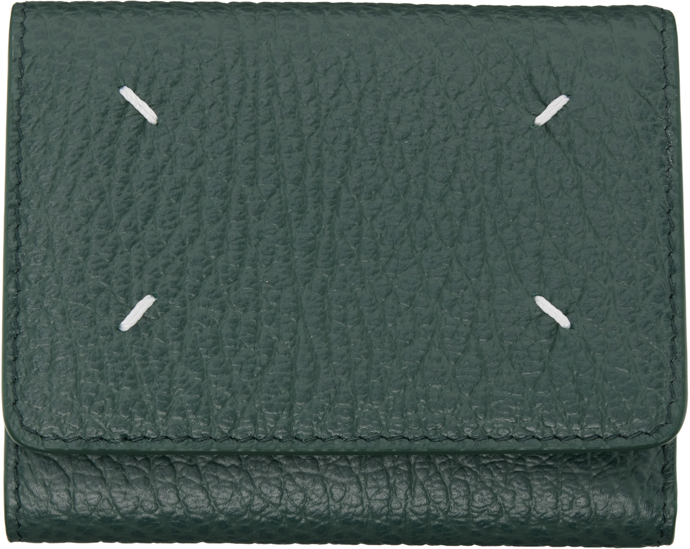 小物 MAISON MARGIELA Mint Compact Wallet 小物 MAISON MARGIELA Mint Compact Wallet Leather wallet Maison