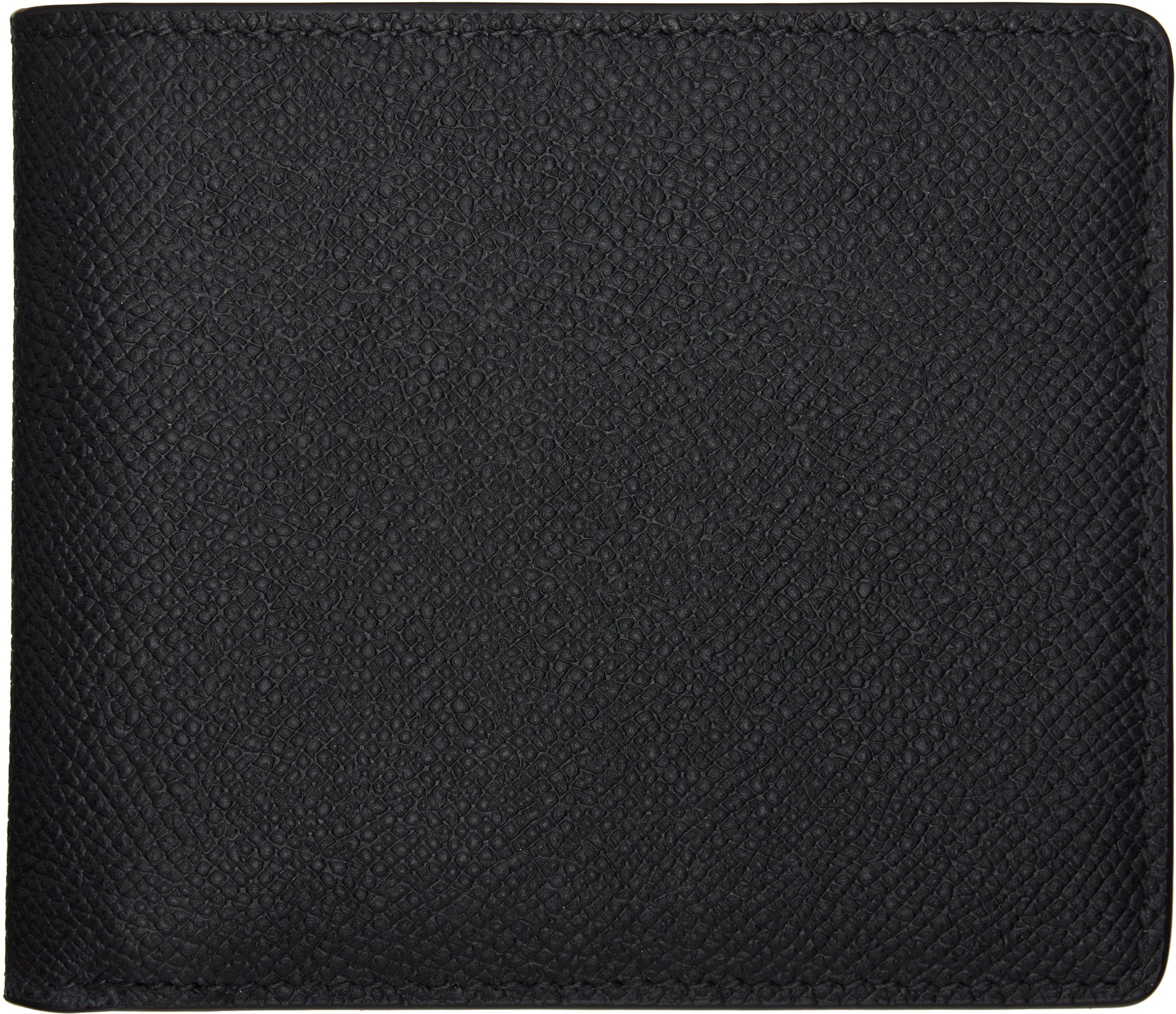 Maison Margiela Black Four Stitches Wallet