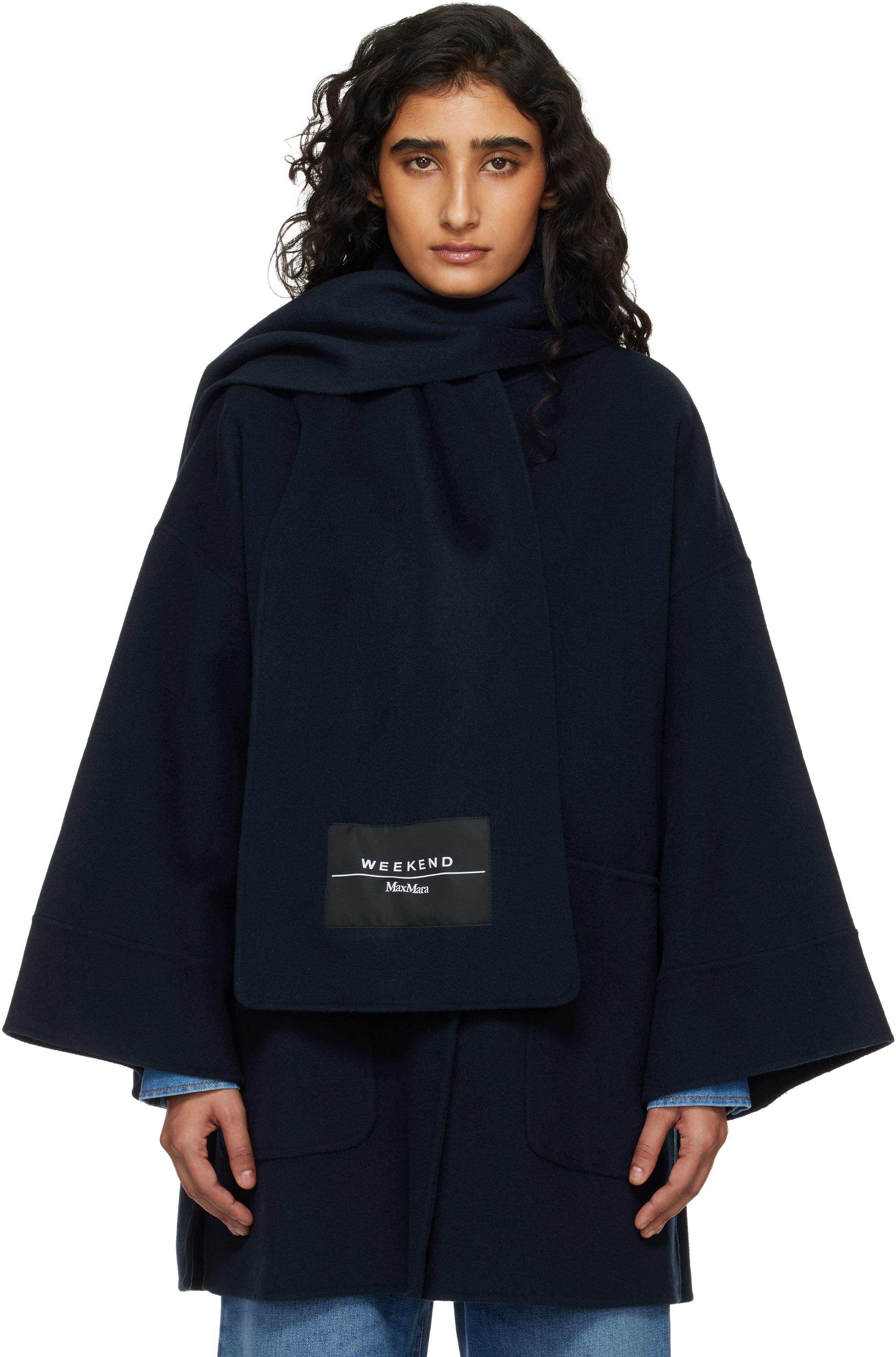 Weekend Max Maraのネイビー Fulcro コートがセール中