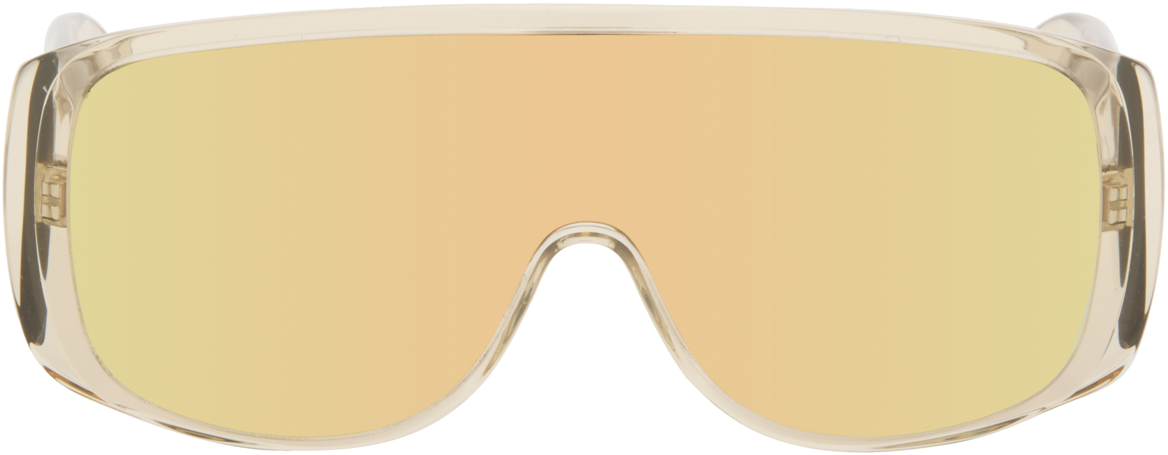 MM6 Maison Margiela Off-White Mask Sunglasses