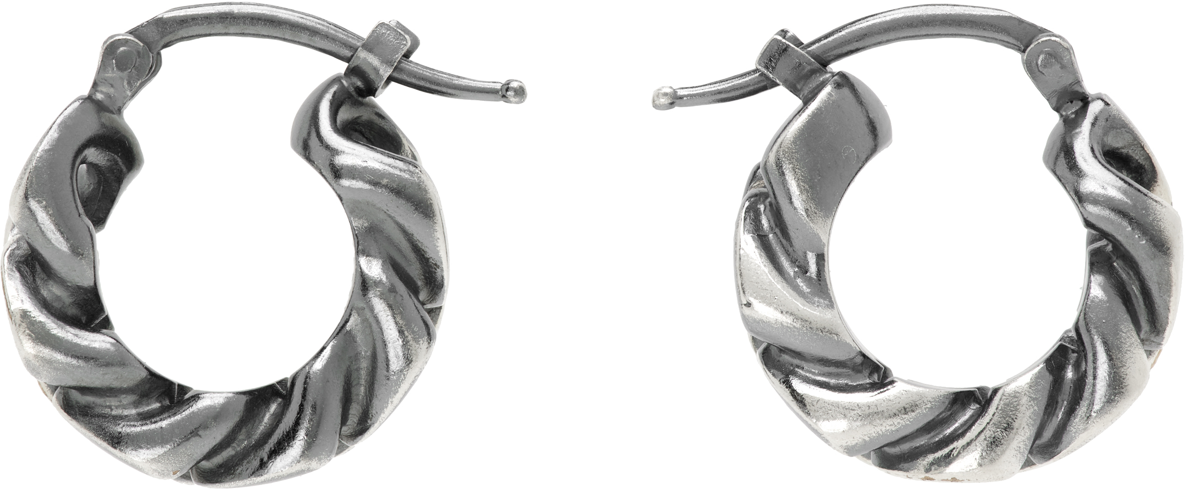 MM6 Maison Margiela: Chain ピアス | SSENSE 日本