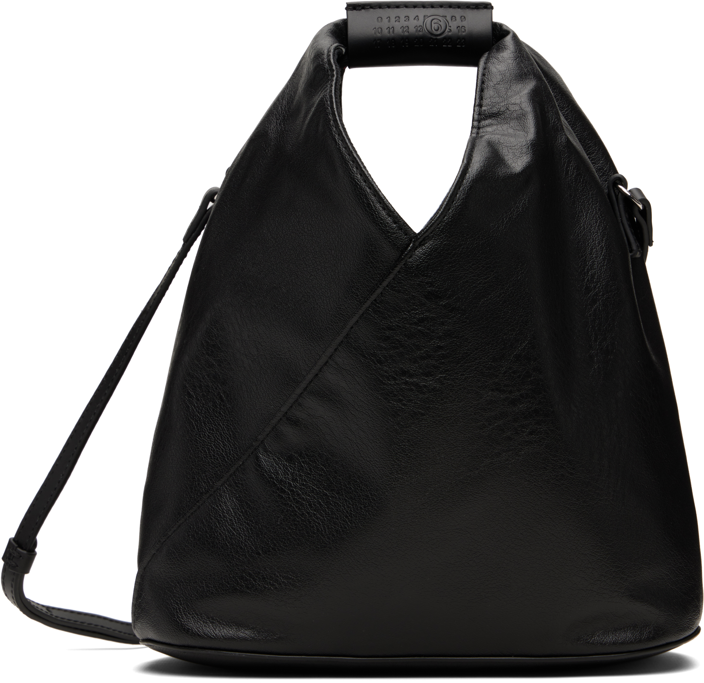 Maison Margiela ブラック ボディバッグ MM6 KIDS エムエムシックス メゾンマルジェラ キッズ ボディバッグ