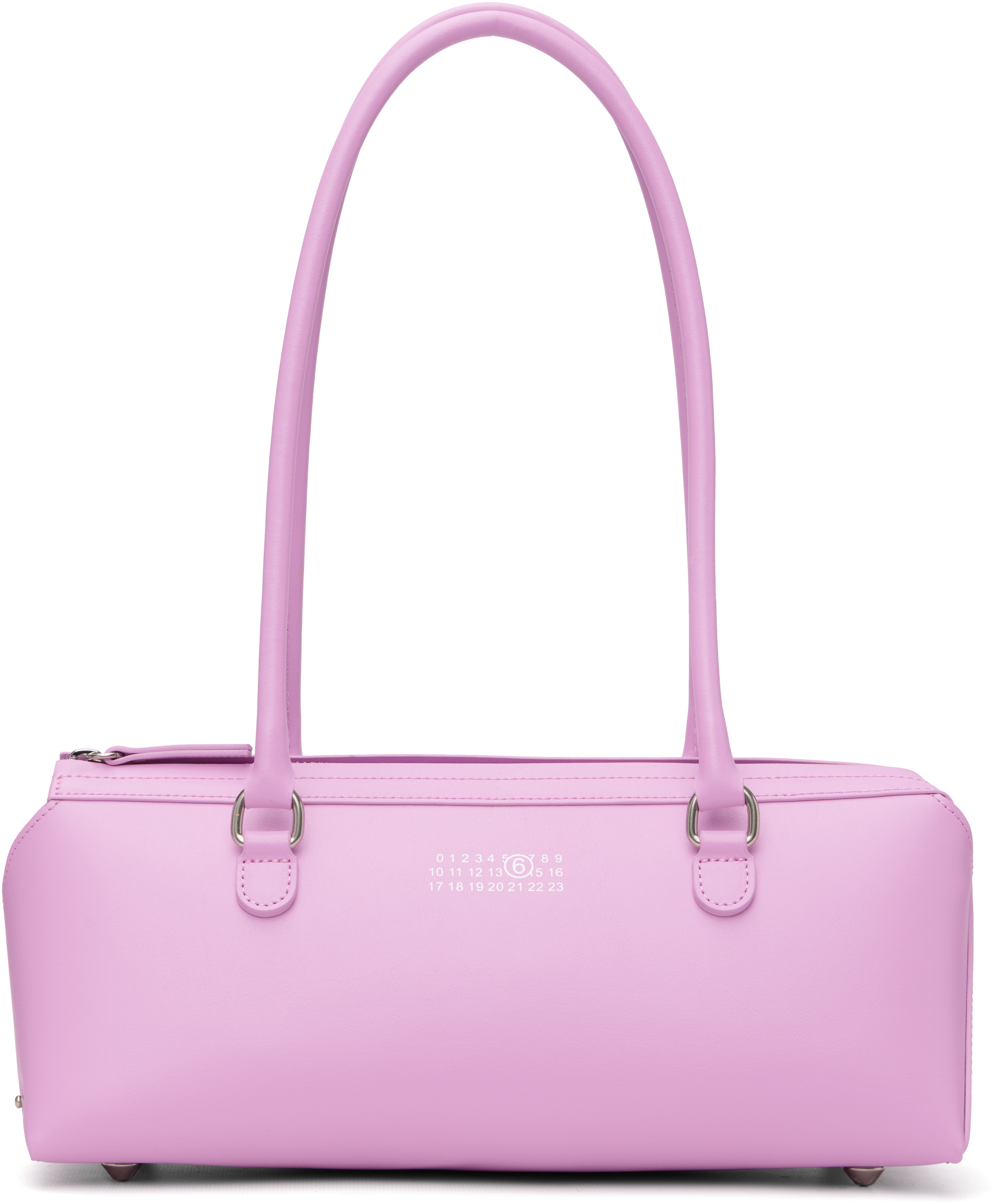 Pink Bauletto Small Shoulder Bag by MM6 Maison Margiela on Sale