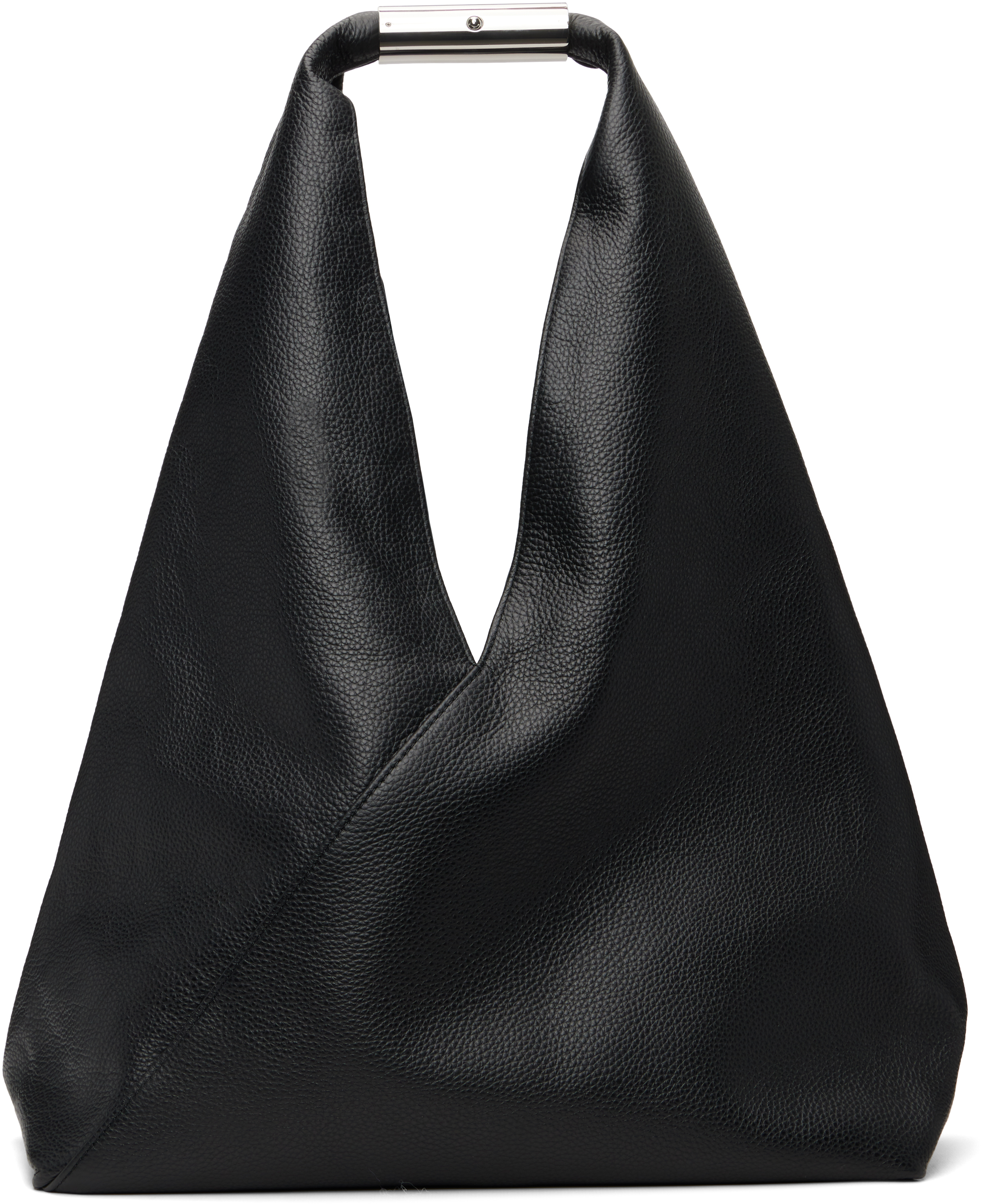 MM6 Maison Margiela トライアングルトート MM6 Maison Margiela: ブラック Jewel Handle Classic トライアングル