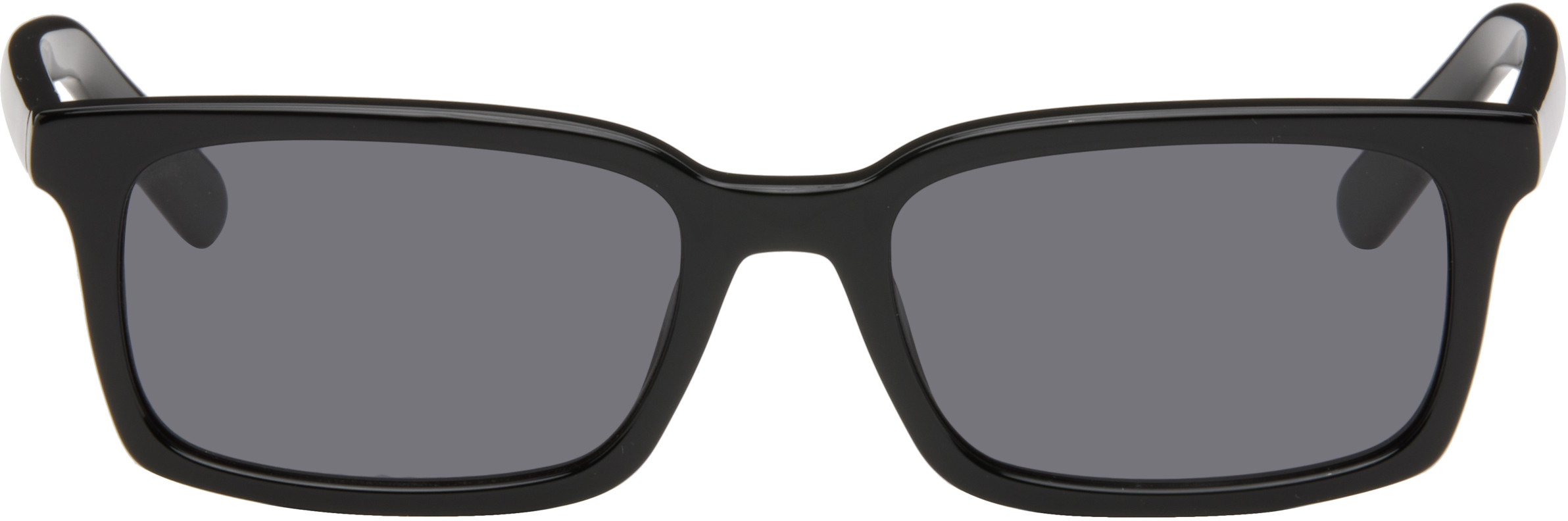 MM6 Maison Margiela: ブラック 8 サングラス | SSENSE 日本