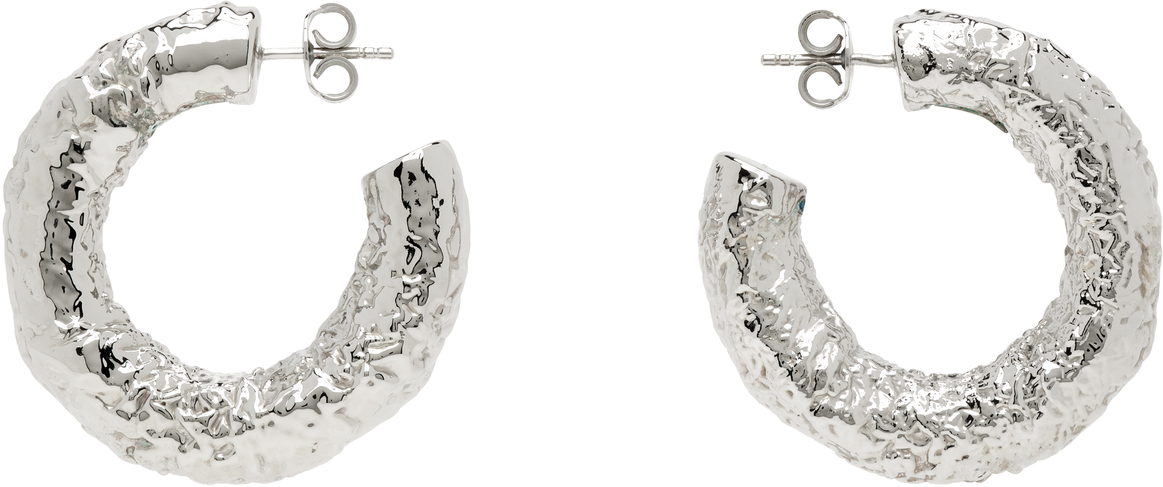 MM6 Maison Margiela Foil Earrings