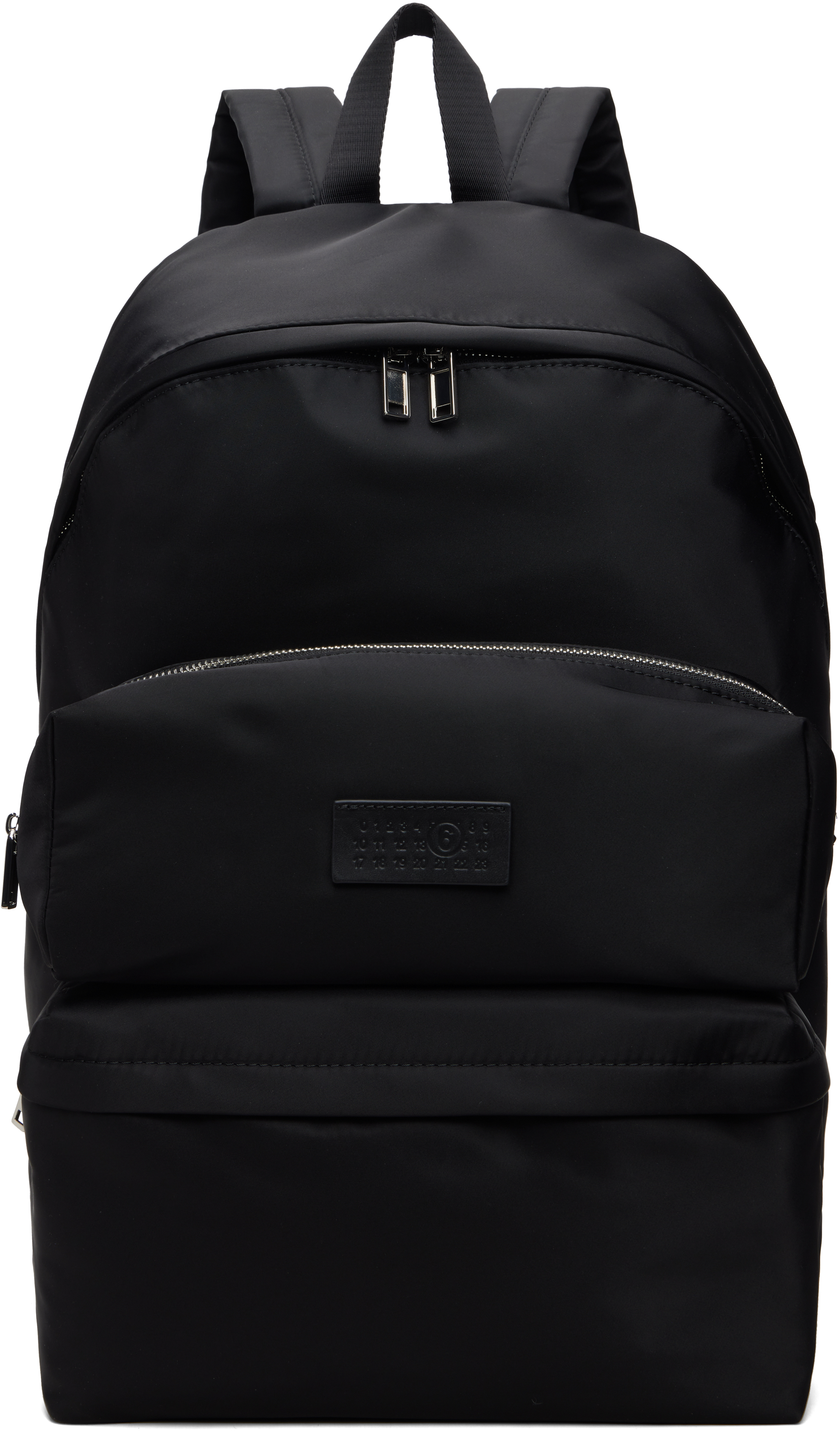 MM6 MAISON MARGIELA ブラック Numeric バックパック MM6 Maison Margielaのブラック Numeric バックパックがセール中
