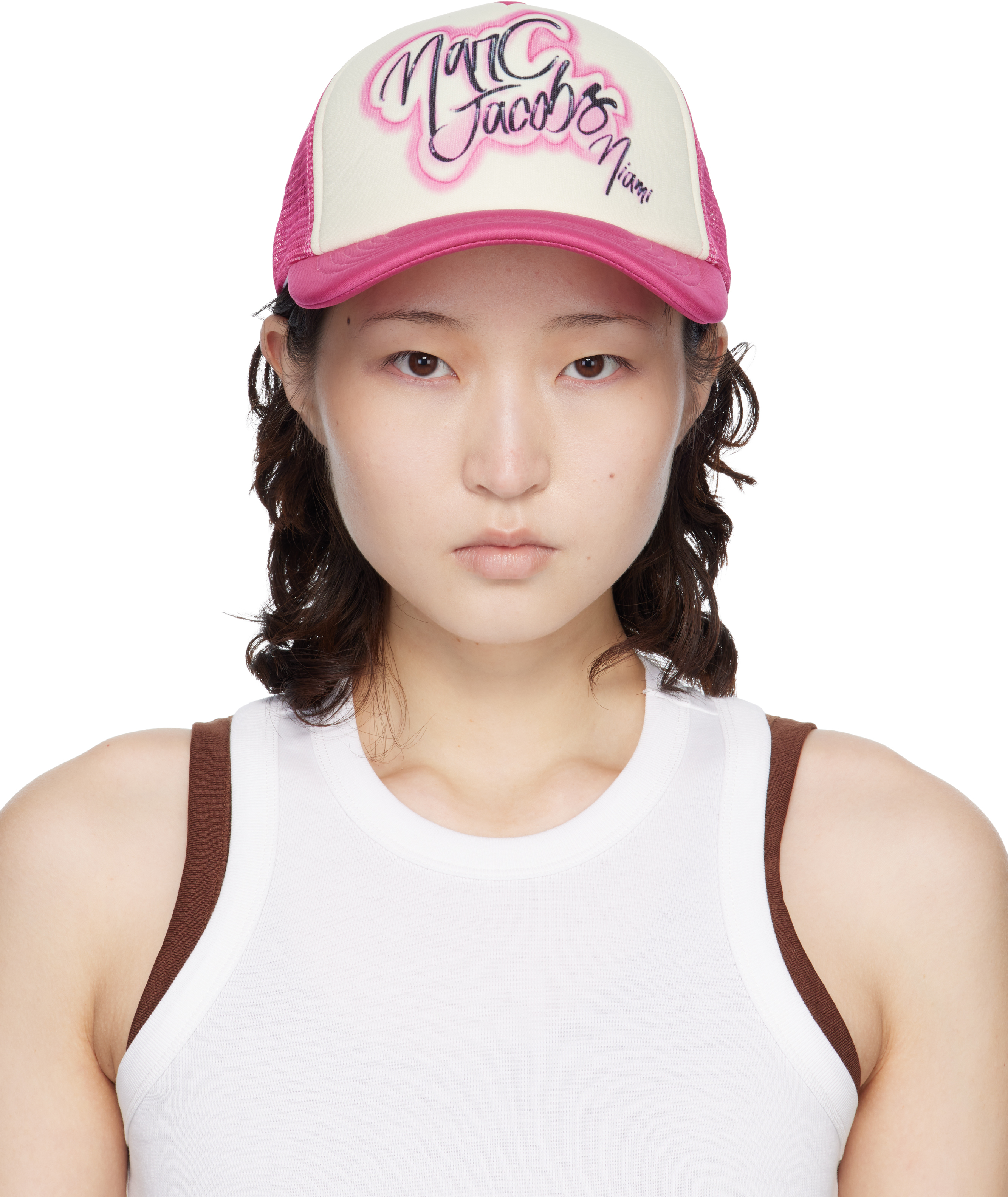 Marc Jacobs: SSENSE限定 ホワイト＆ピンク 'The Miami' City