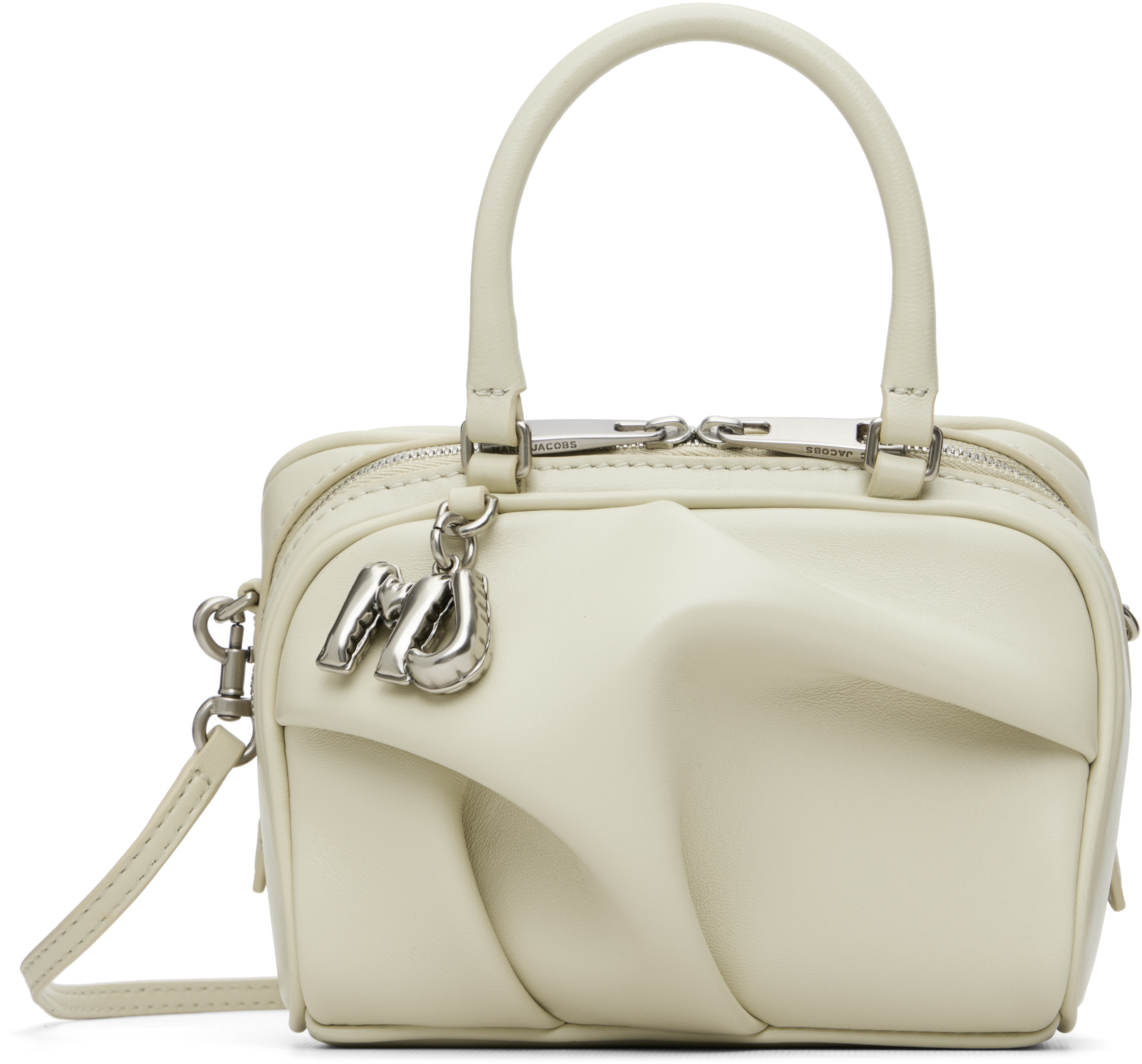 Marc Jacobs Beige 'The Mini Wave' Bag