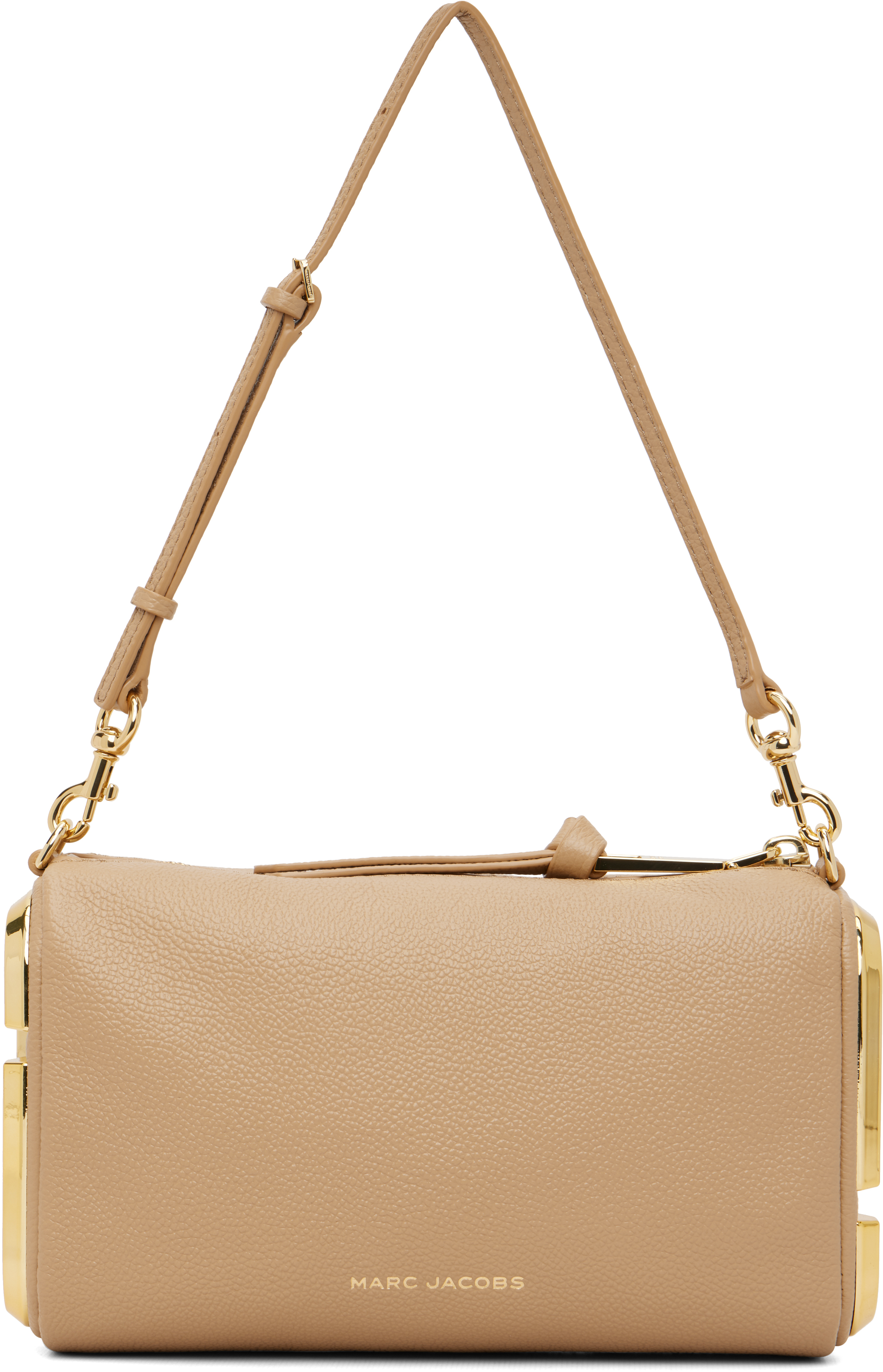 Marc Jacobs ベージュ ショルダーバッグ Marc Jacobs: ベージュ 'The Snapshot' ショルダーバッグ | SSENSE 日本