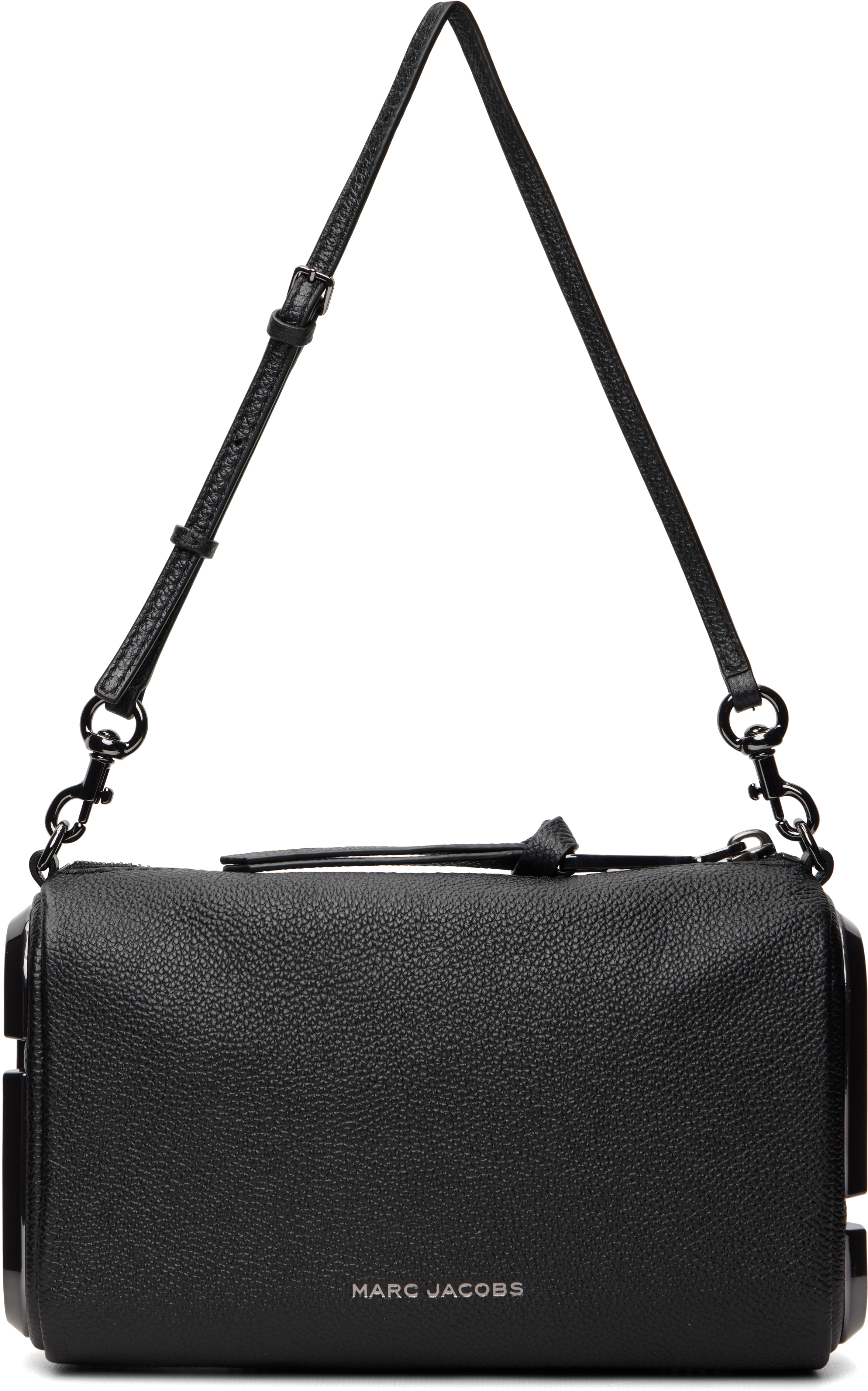 Marc Jacobs: Black 'The Snapshot' DTM Shoulder Bag | SSENSE