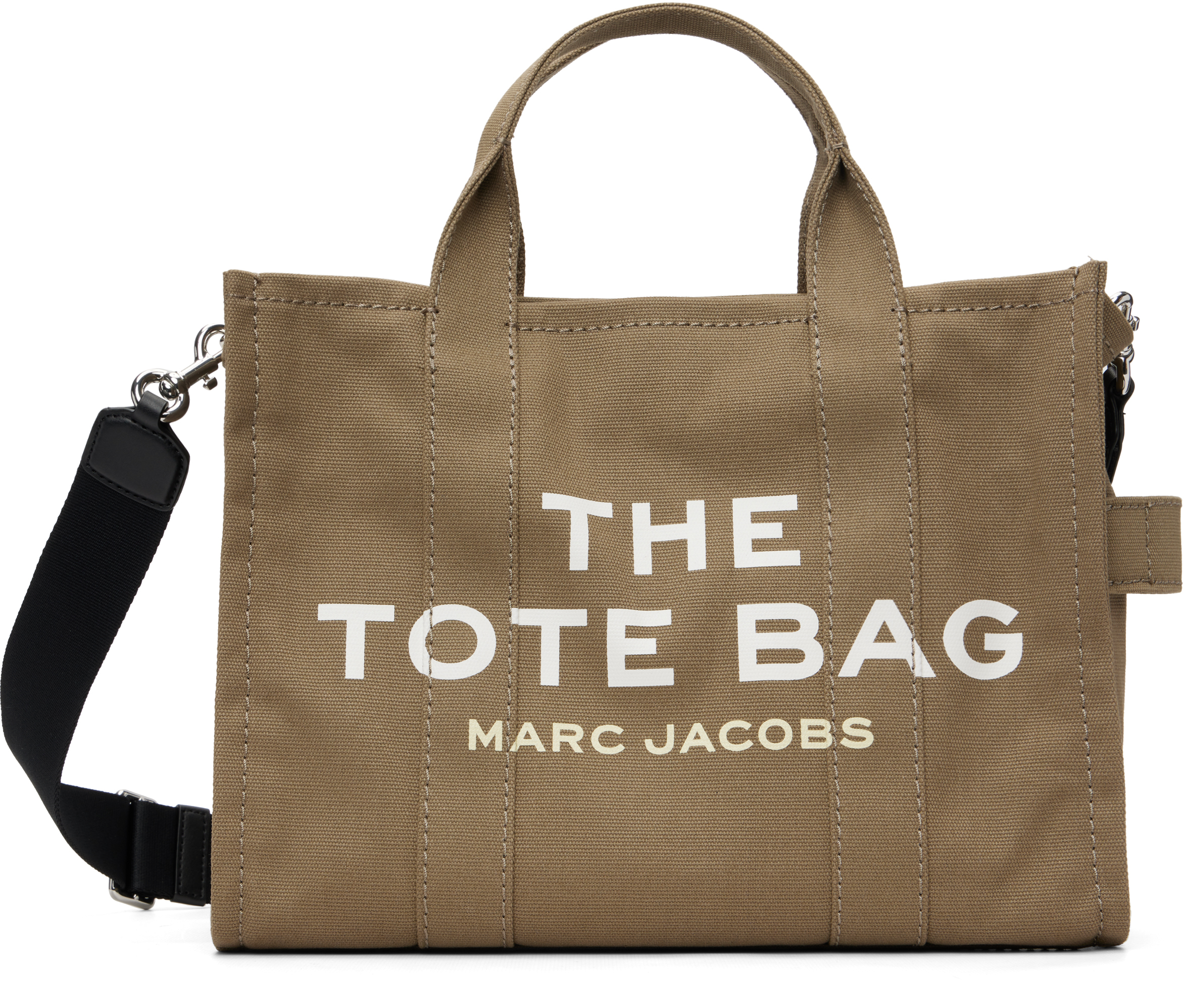 Marc Jacobs: Khaki 'The Canvas Medium' Tote | SSENSE