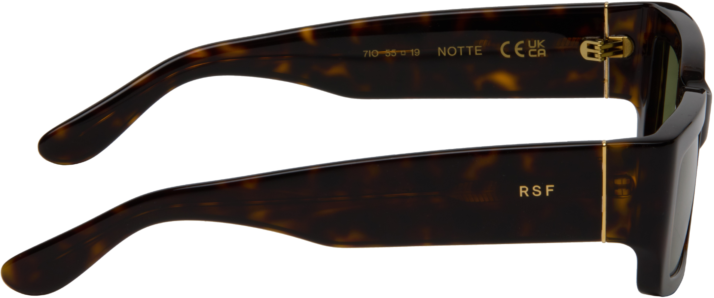 Retrosuperfuture Brown Notte Sunglasses In Brown