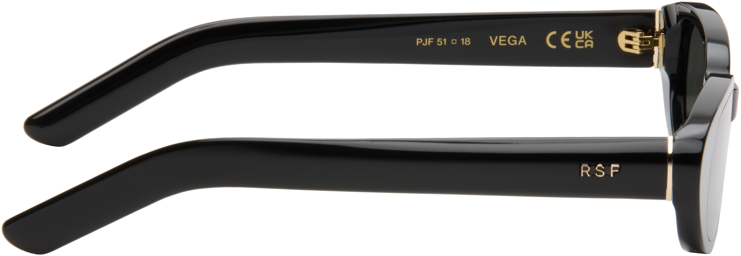 Retrosuperfuture Black Vega Sunglasses In Black