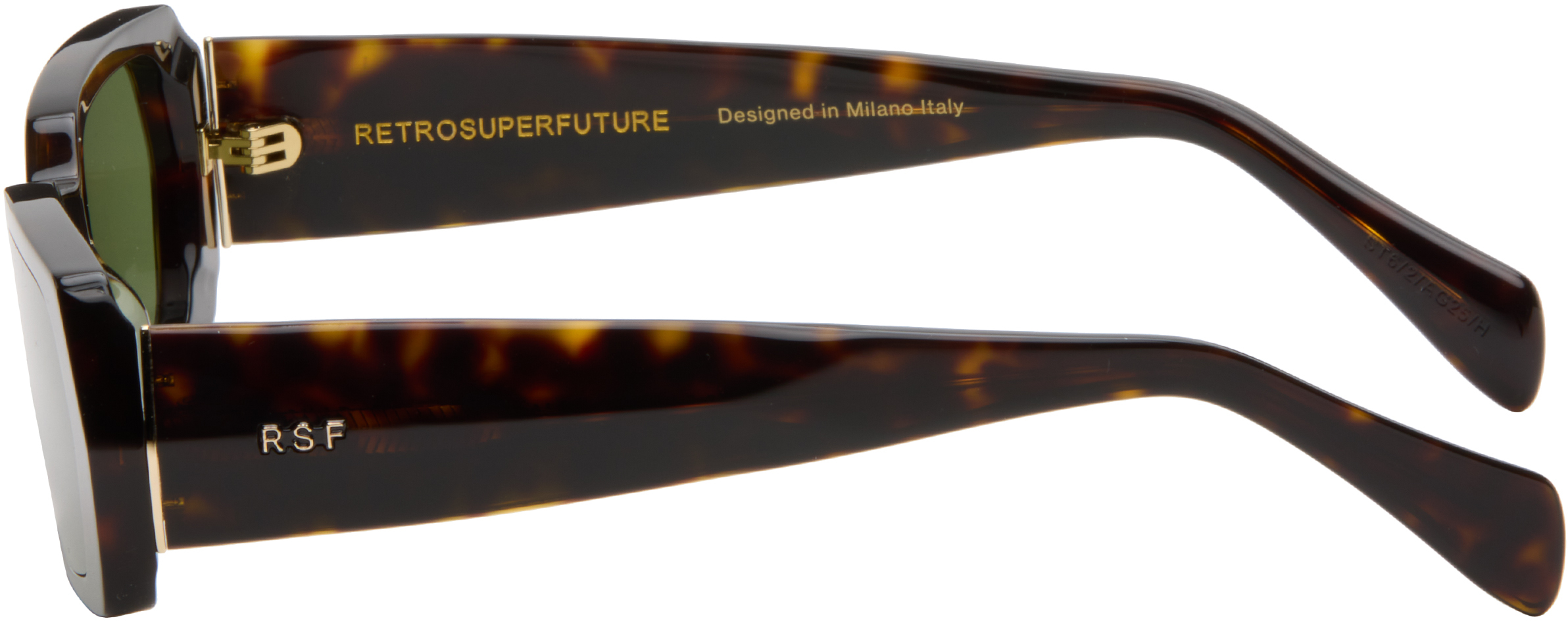 Retrosuperfuture Brown 'l'altro' Sunglasses In Brown