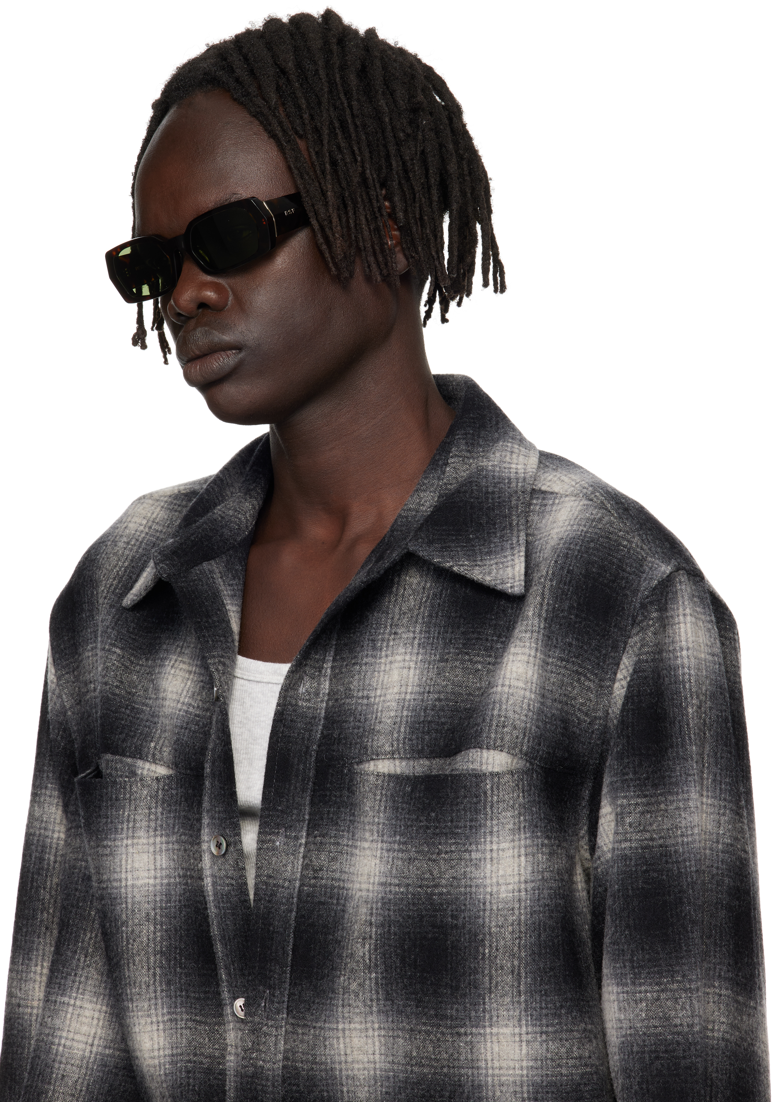 Retrosuperfuture Brown 'l'altro' Sunglasses In Brown