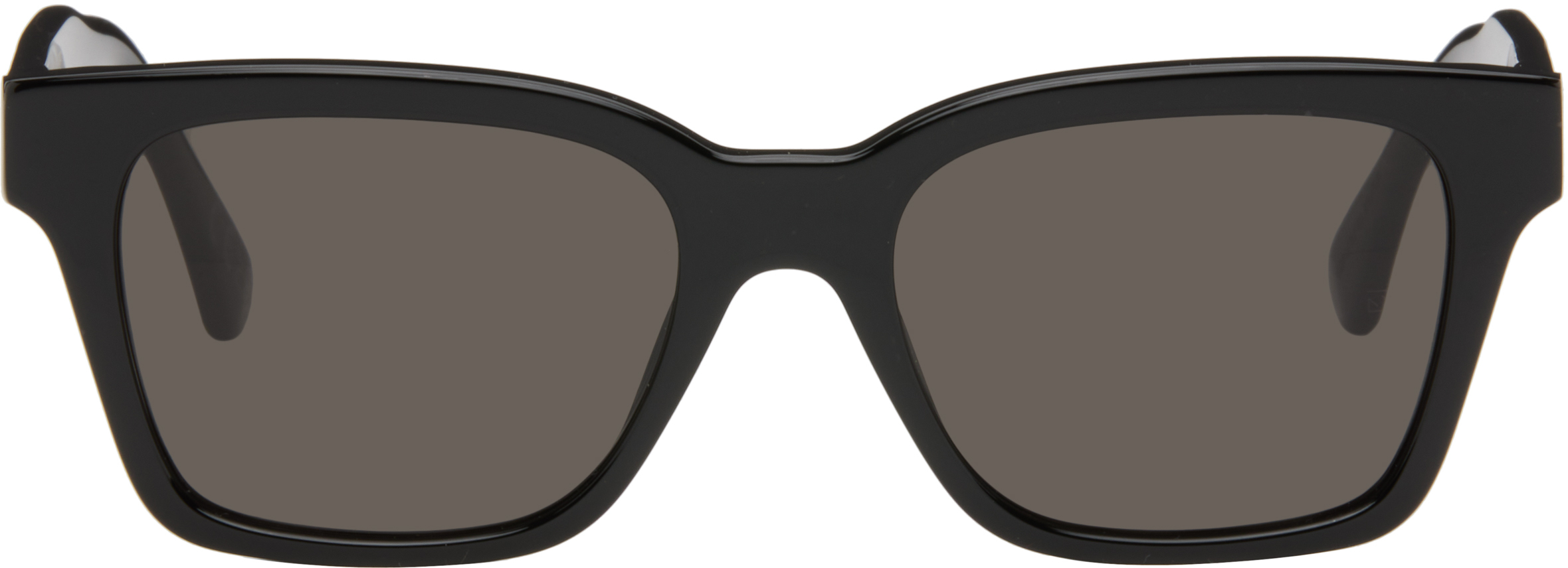 Retrosuperfuture Black Modified Square Sunglasses w/ Case Retro Super Future® - Mega Sunglasses | Specs Collective main image 4