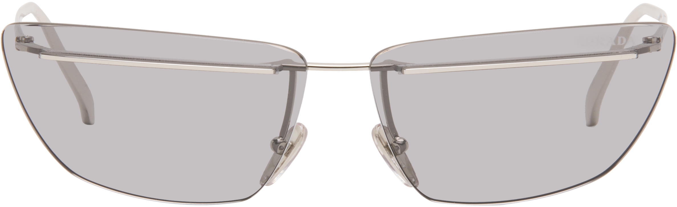 Prada Eyewearのグレー PR C52S サングラスがセール中
