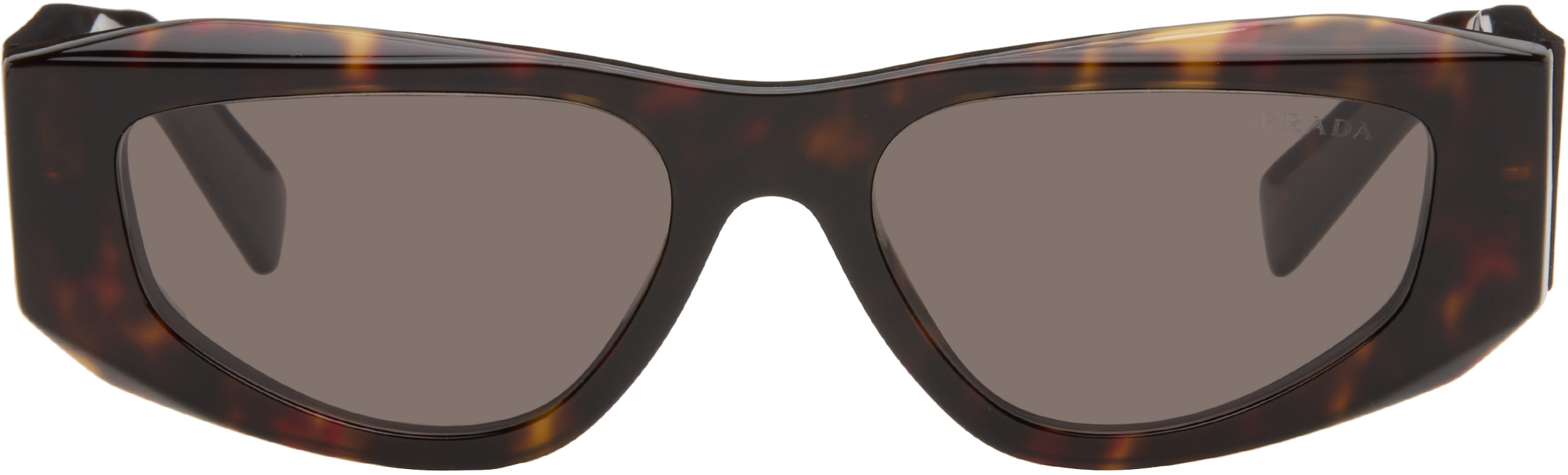 Prada Eyewear Brown 'Prada Symbole' Sunglasses