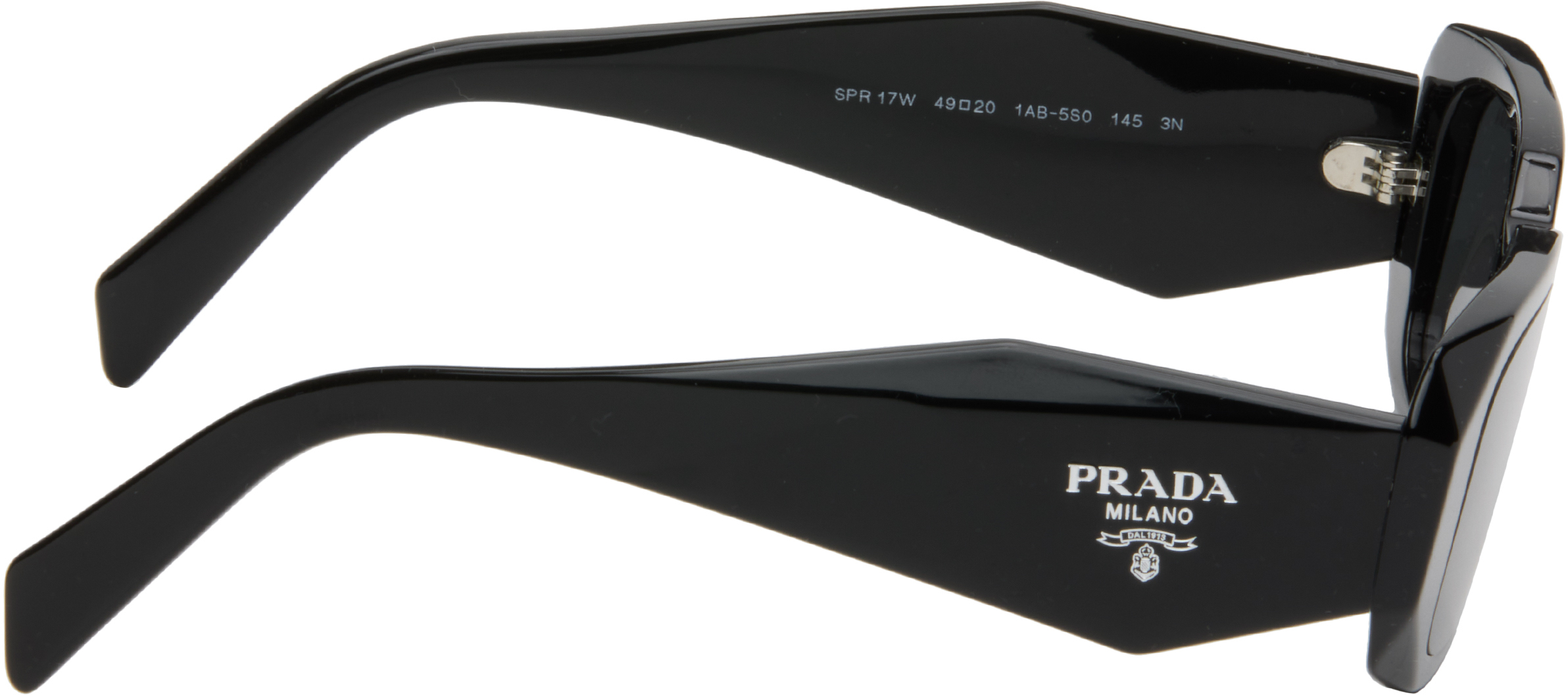 Prada Black ' Symbole' Sunglasses