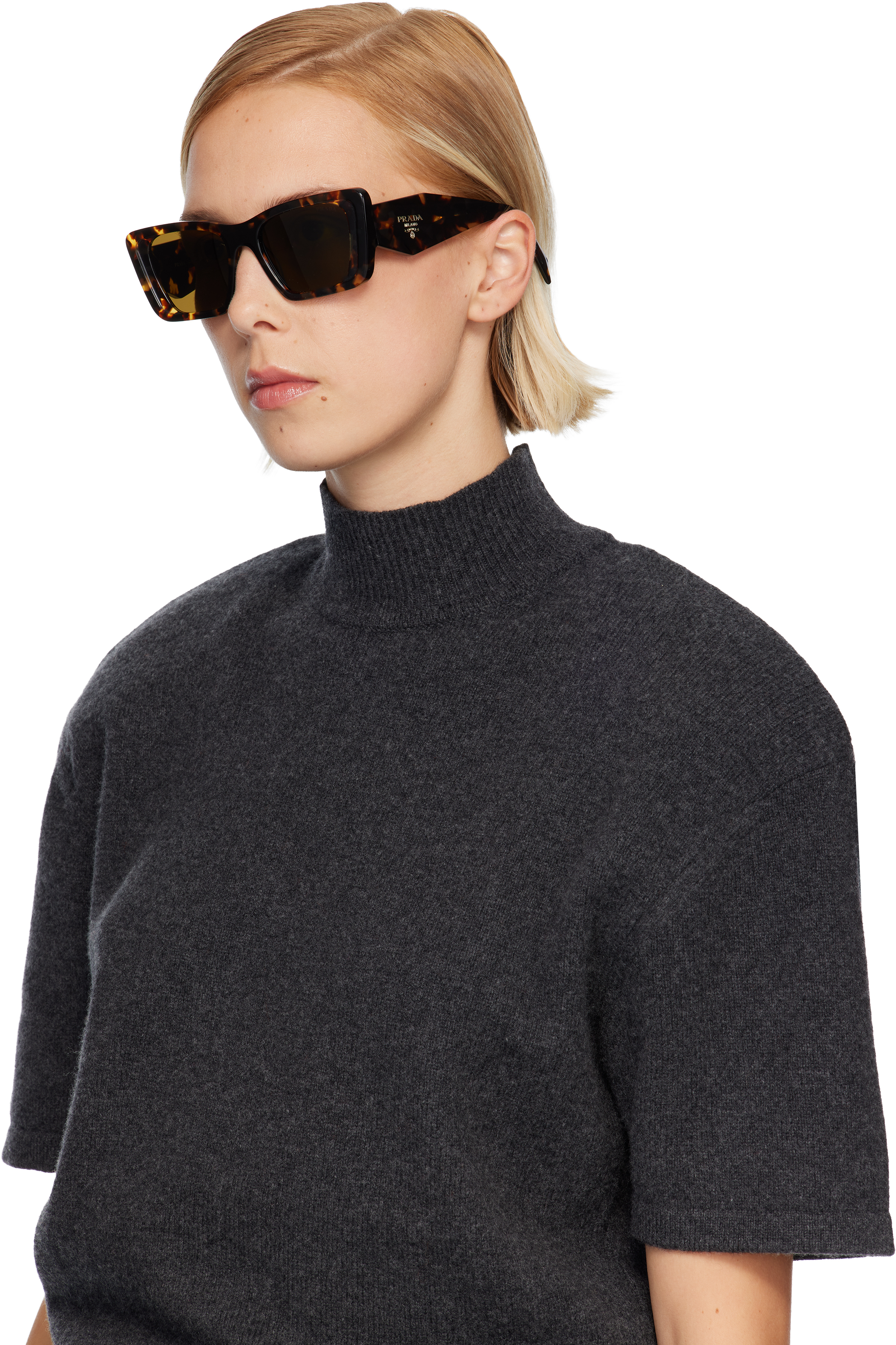 Prada Brown ' Symbole' Sunglasses