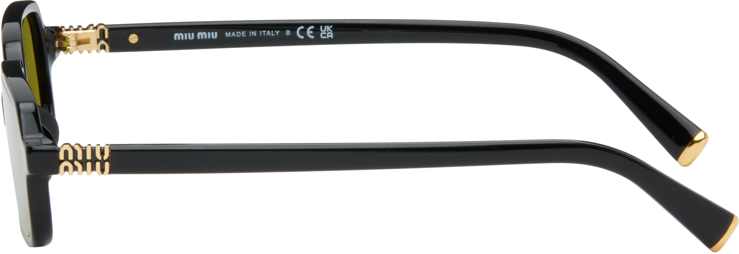 Miu Miu Black Miu Regard Sunglasses