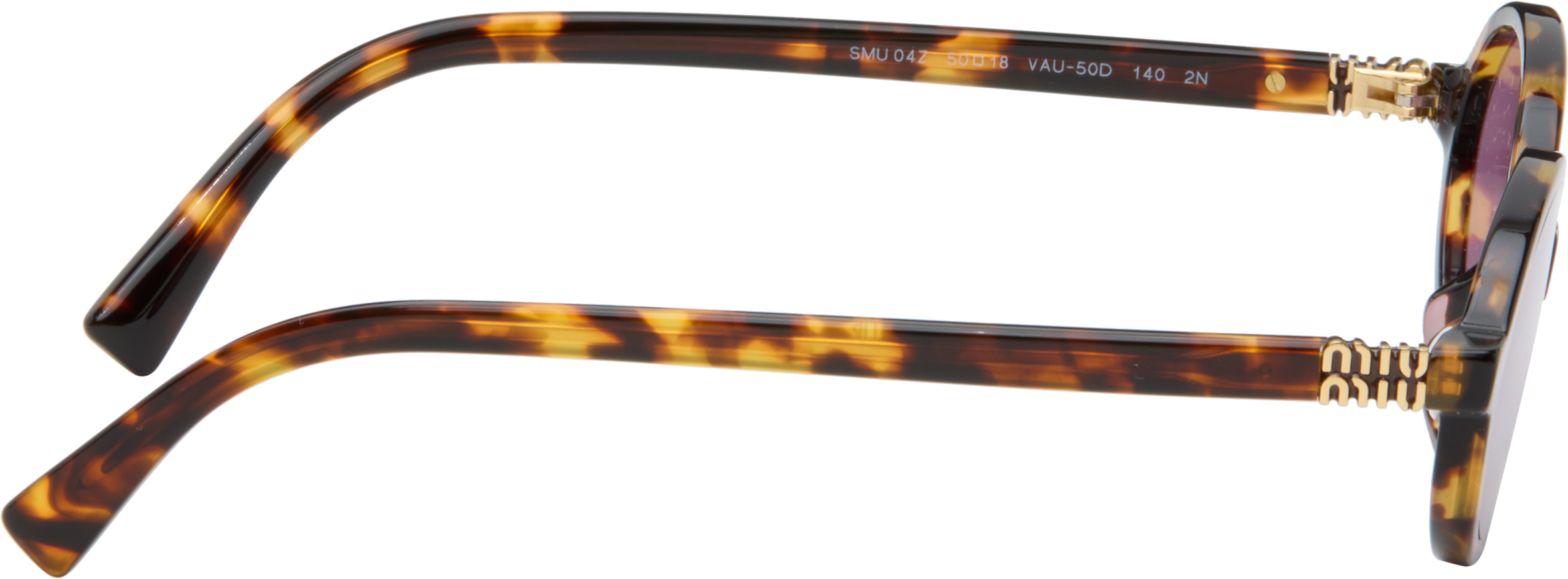 Miu Miu Brown Miu Regard Sunglasses