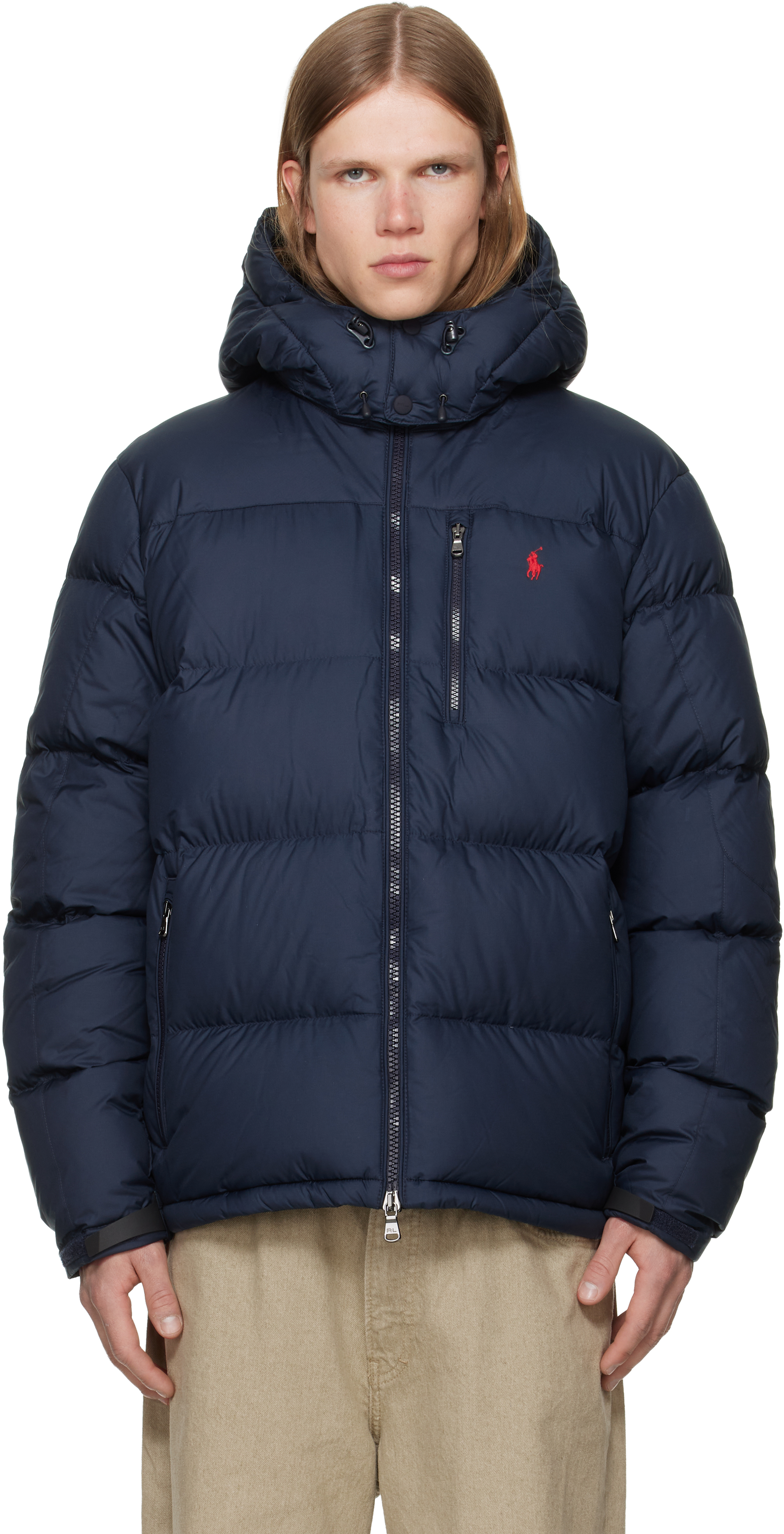 Polo Ralph Lauren: ネイビー リサイクル インサレーション ダウン