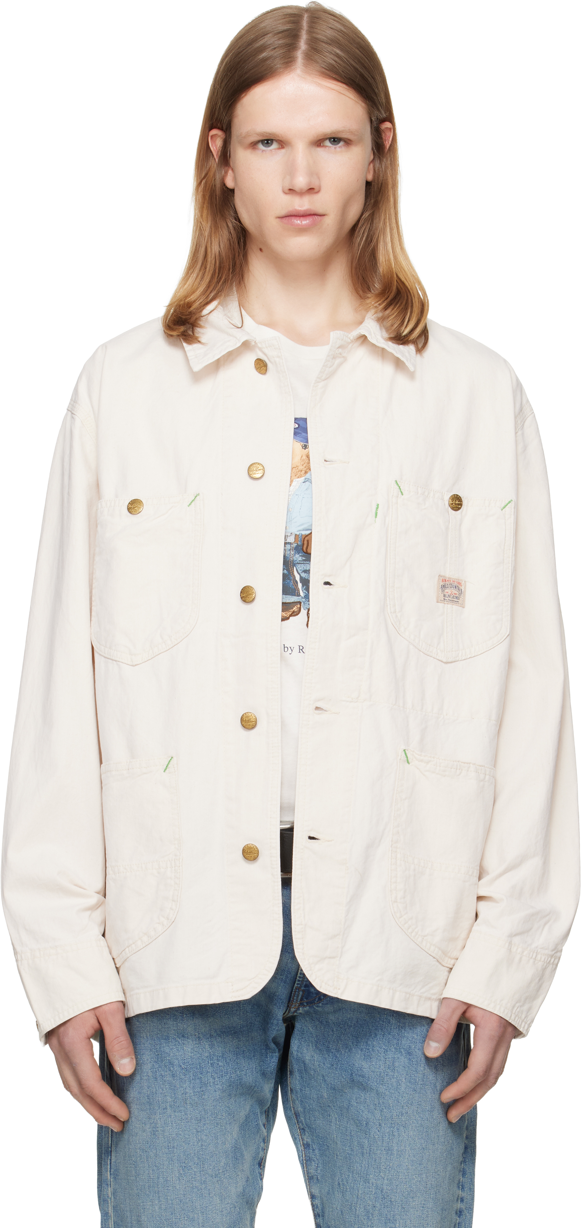 Polo Ralph Lauren: ベージュ 'The Waldron' ツイル ユーティリティ