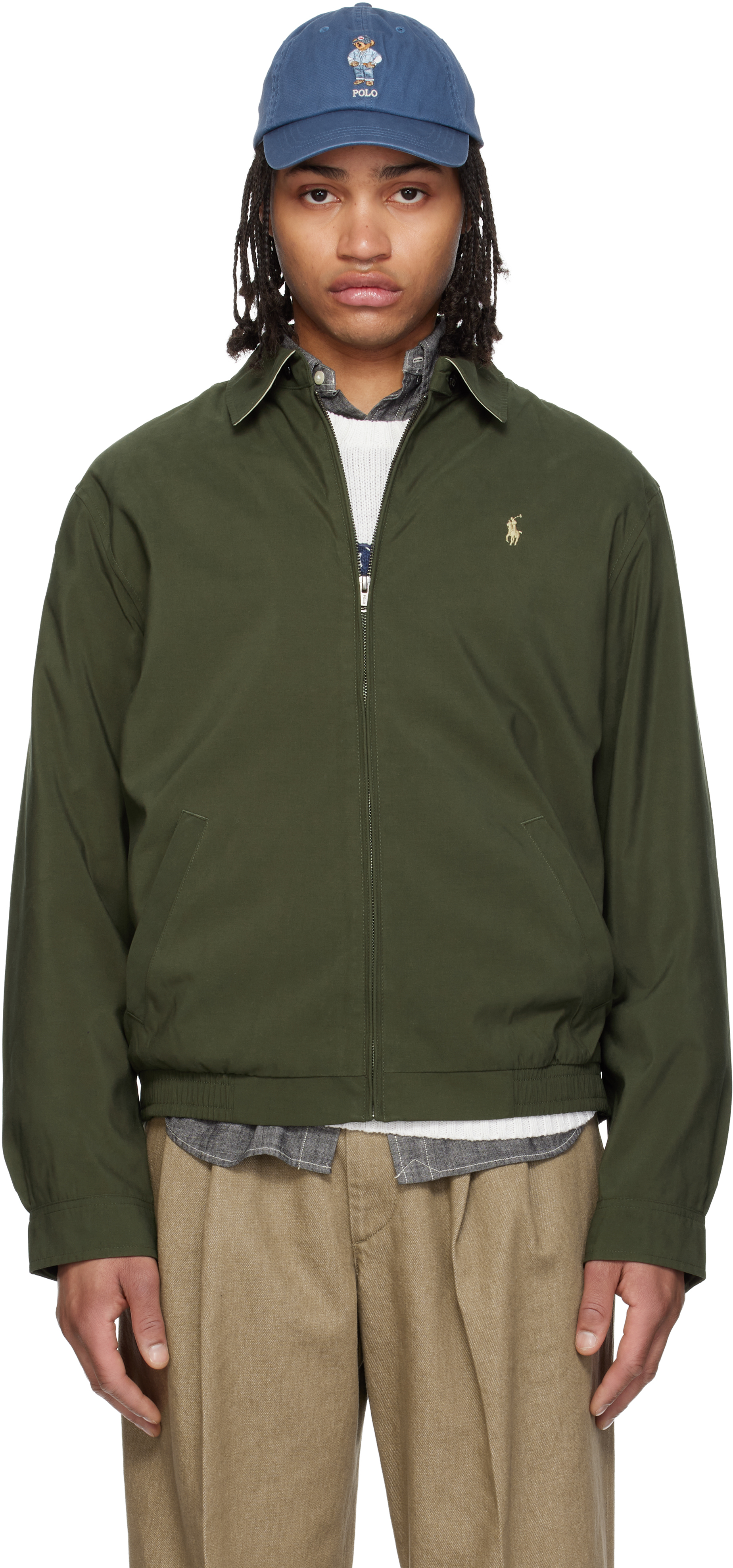 Polo Ralph Lauren: Khaki Bi-Swing Jacket | SSENSE