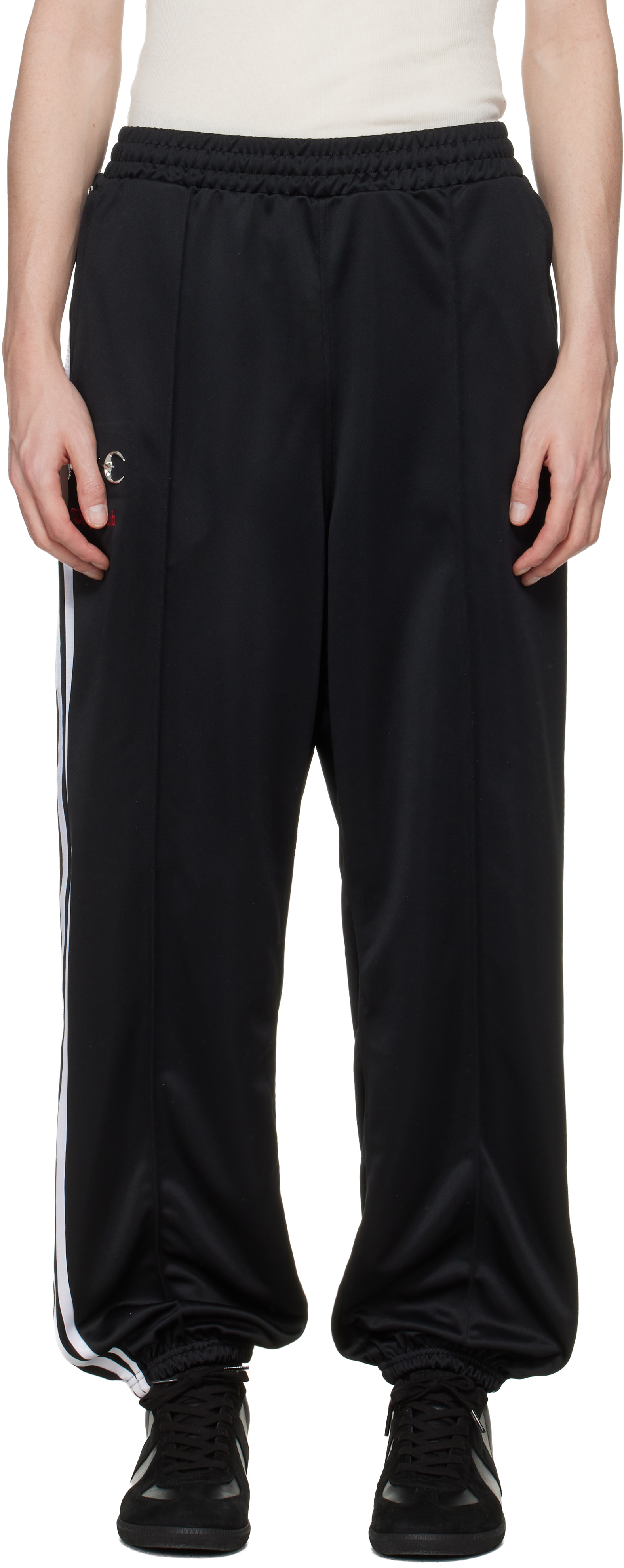 Thug Club: Black adidas Originals Edition TC SST Jogger Pants