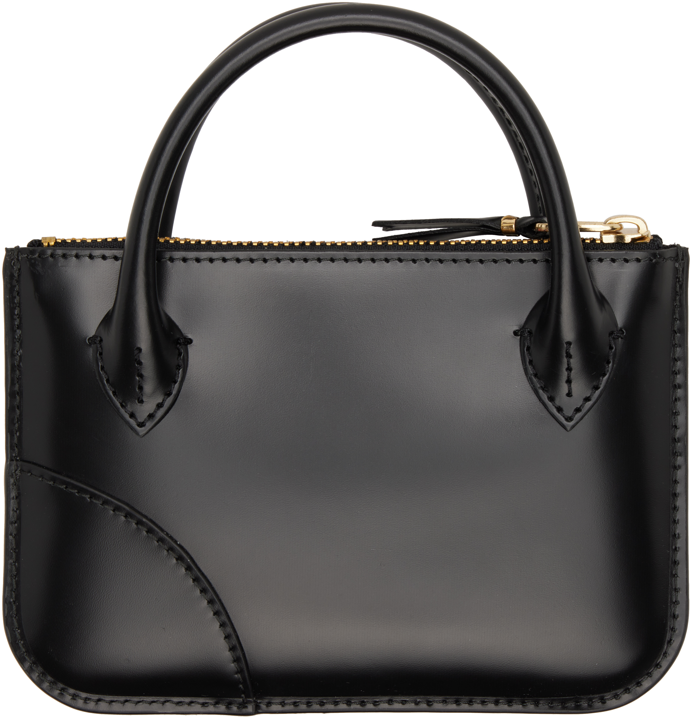 Comme Des Garçons Black Handles Pouch In Black