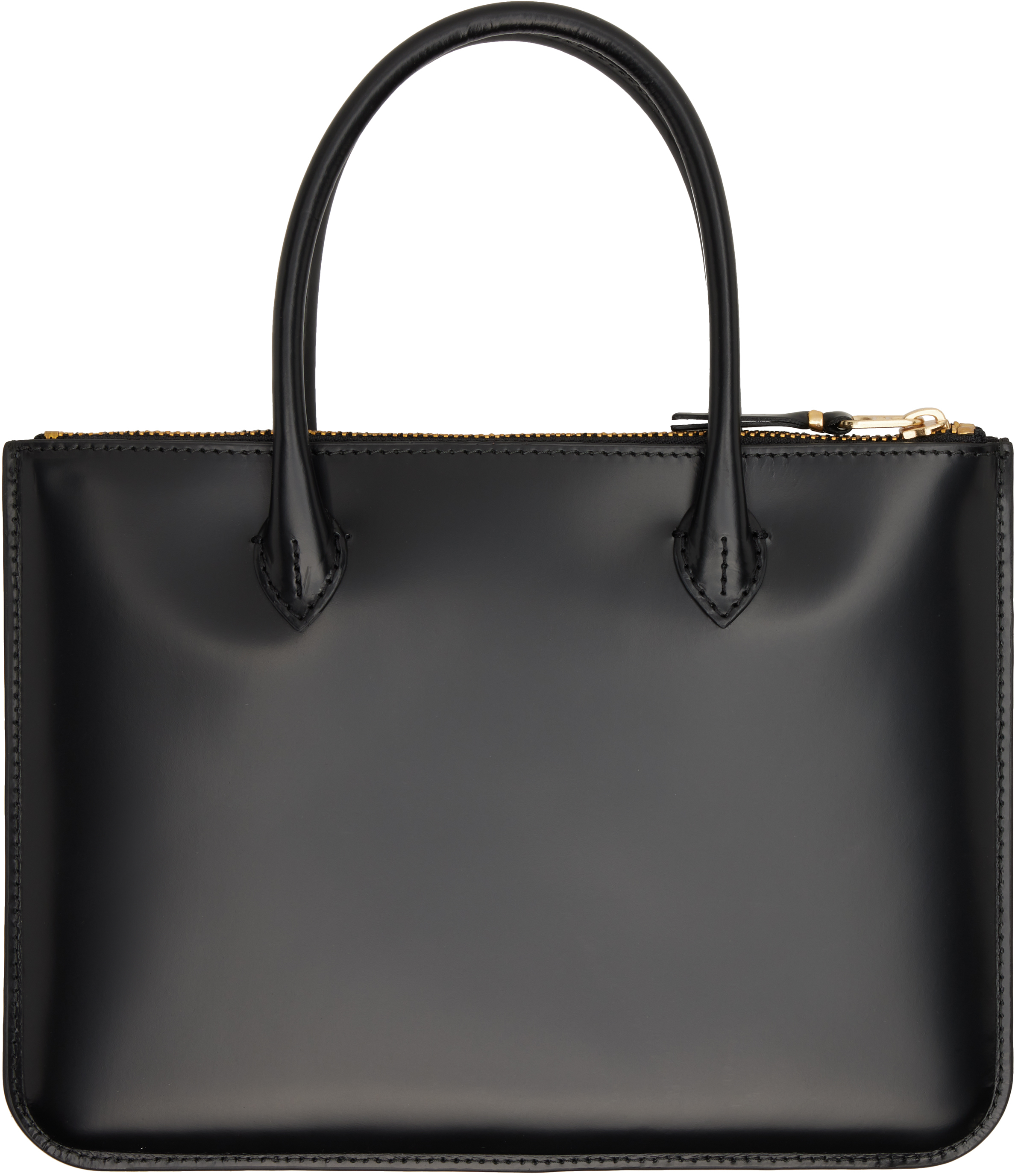 Comme Des Garçons Black Handles Large Pouch In Black