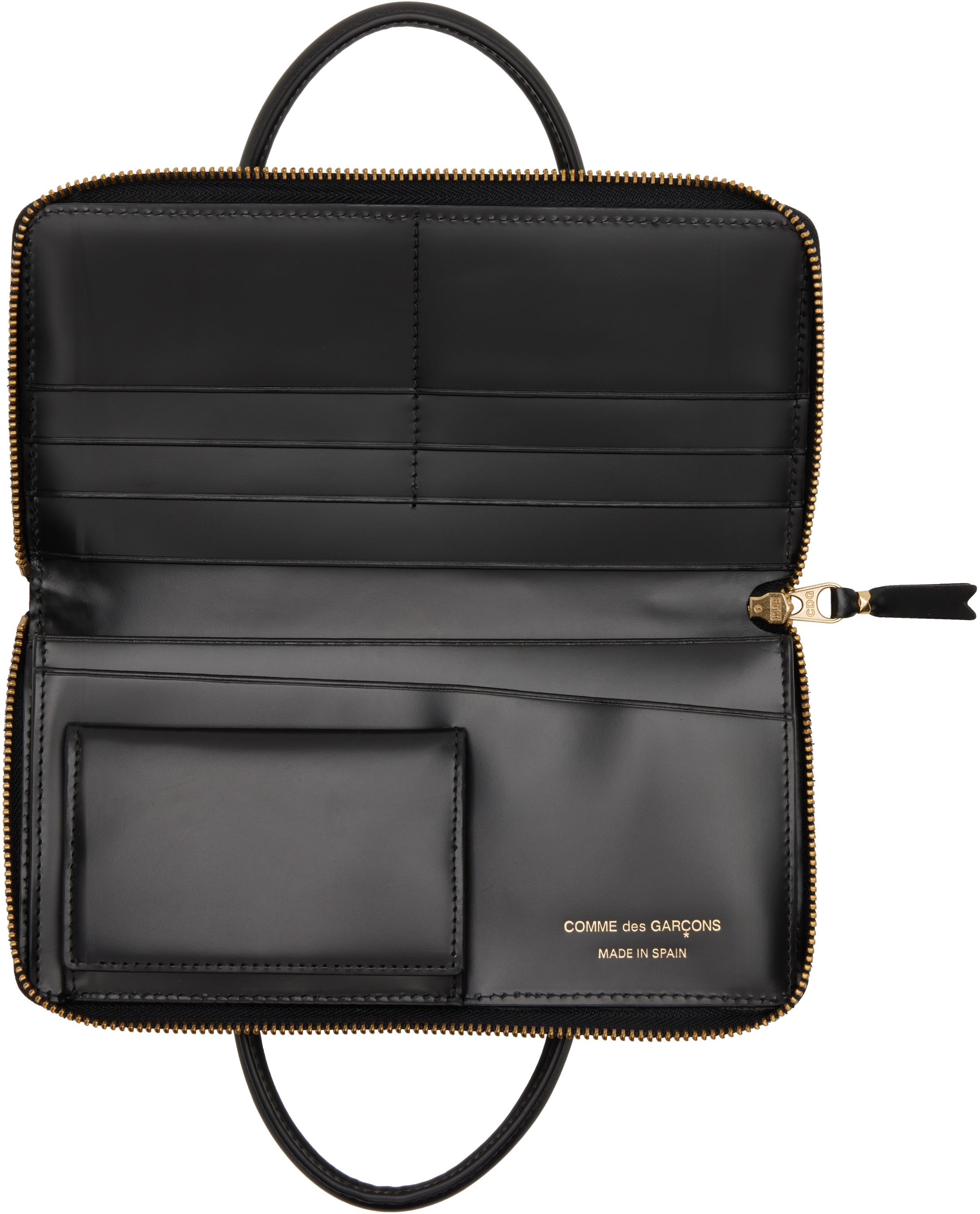Comme Des Garçons Black Handles Wallet In Black