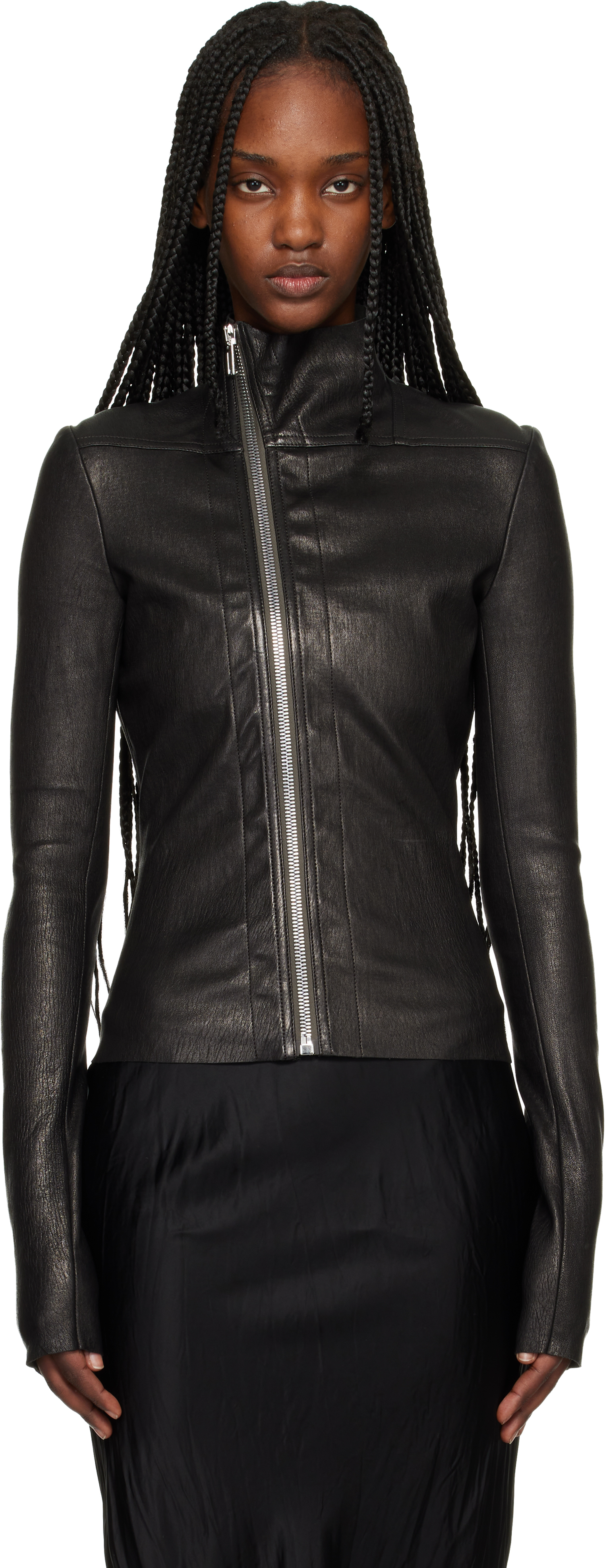 Rick Owens レザージャケット リックオウエンス Rick Owens 16SS MOLLINO BIKER レザー ライダース