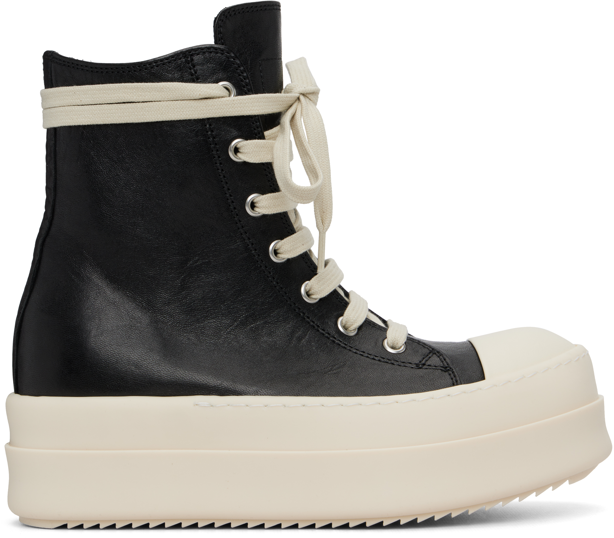 Rick Owens Black Temple Mega Bumper Sneakers