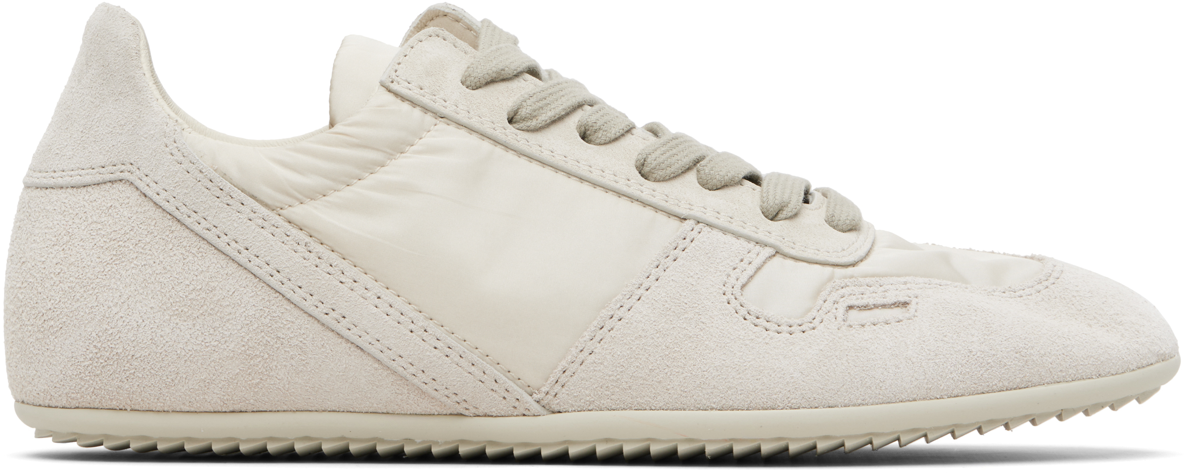 Rick Owens Off-White Temple Minimal Sneakers