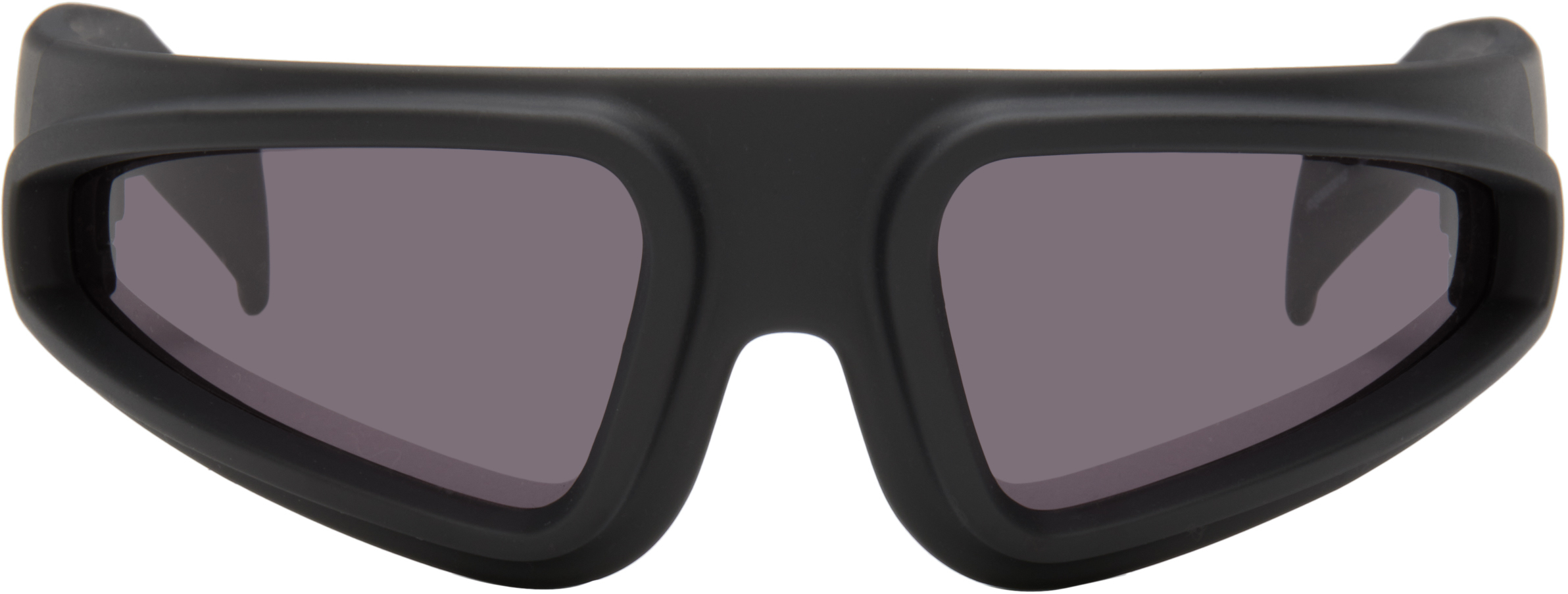Rick Owens Black Temple Ryder Sunglasses