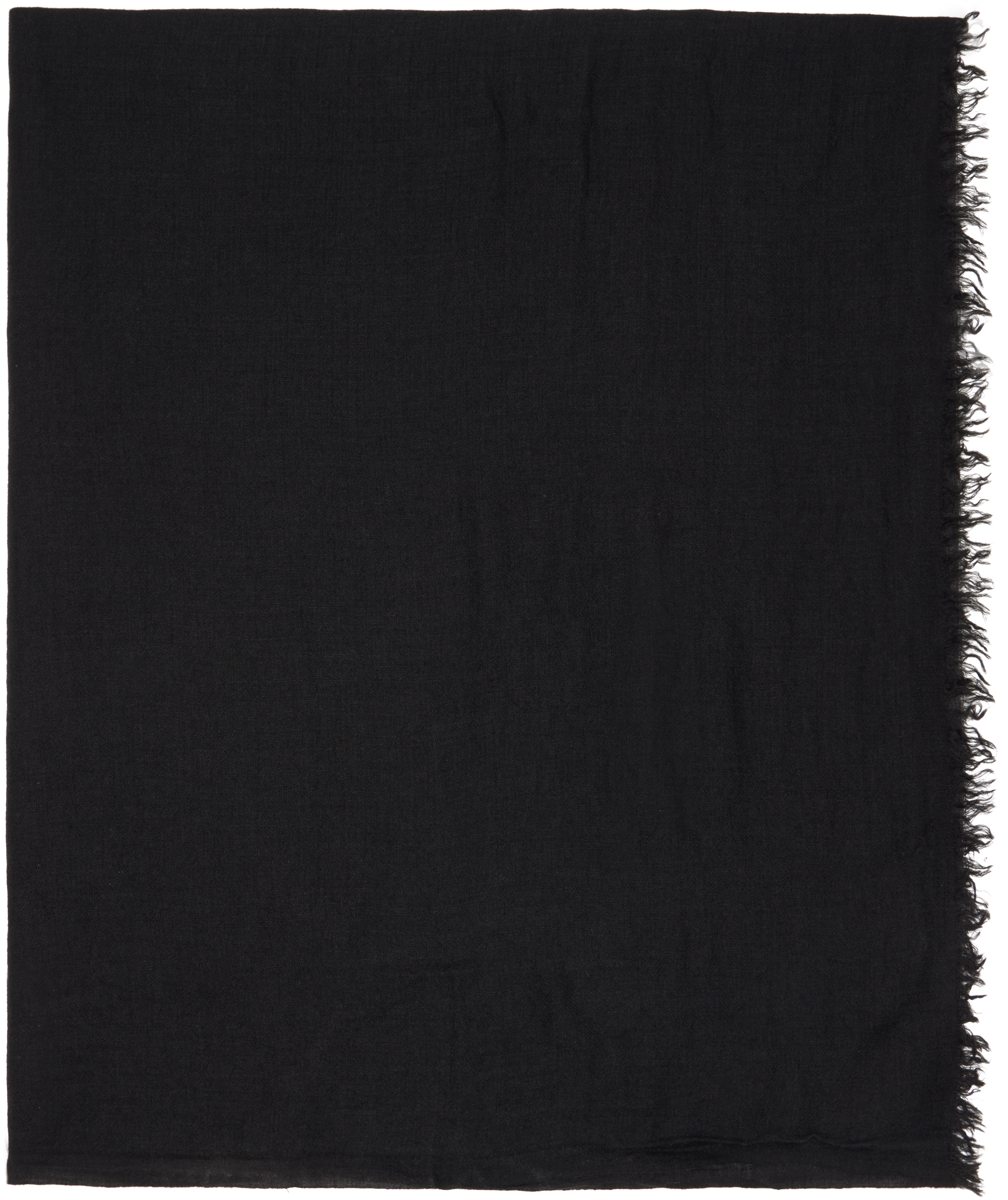 Rick Owens ブラック ストール Glitter Rick Owens: ブラック Temple Ginny ストール | SSENSE 日本
