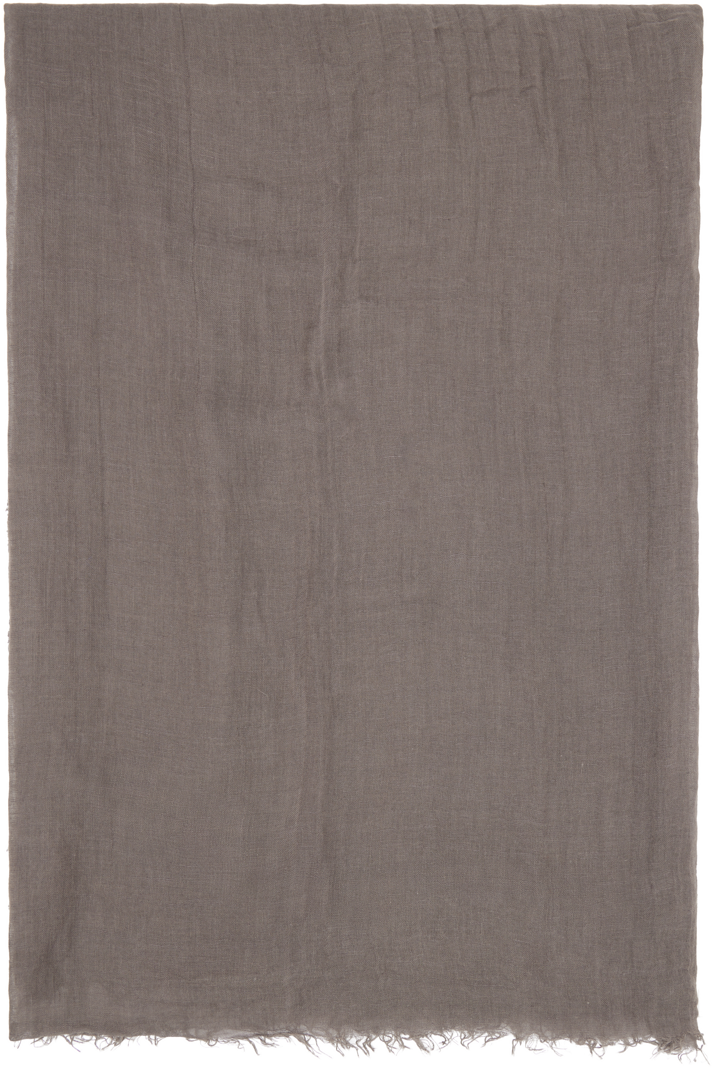 Rick Owens Gray Temple Sandy Mega Scarf