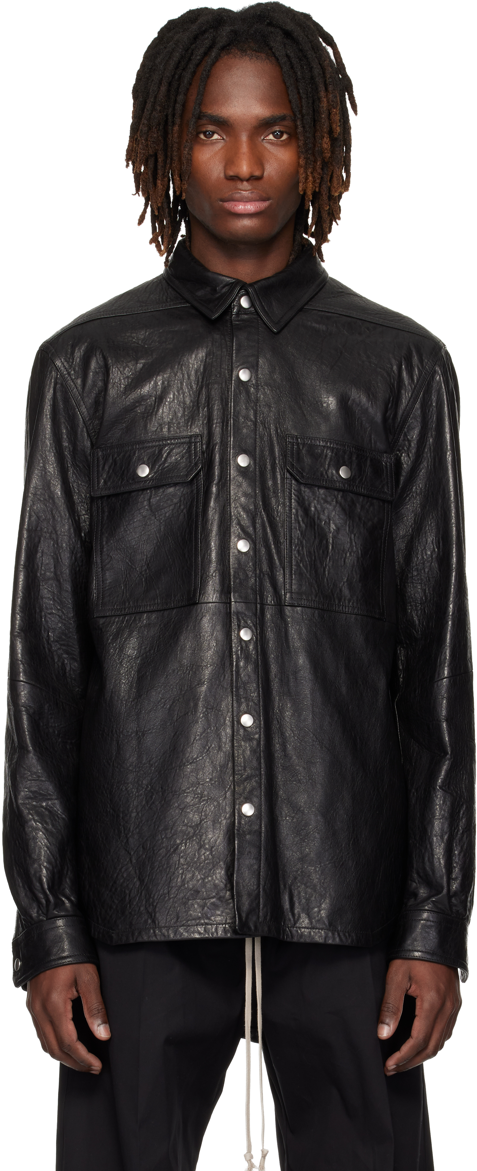 Rick Owens グレー スエードジャケット　ラムレザー　s Rick Owens グレー スエードジャケットラムレザーs