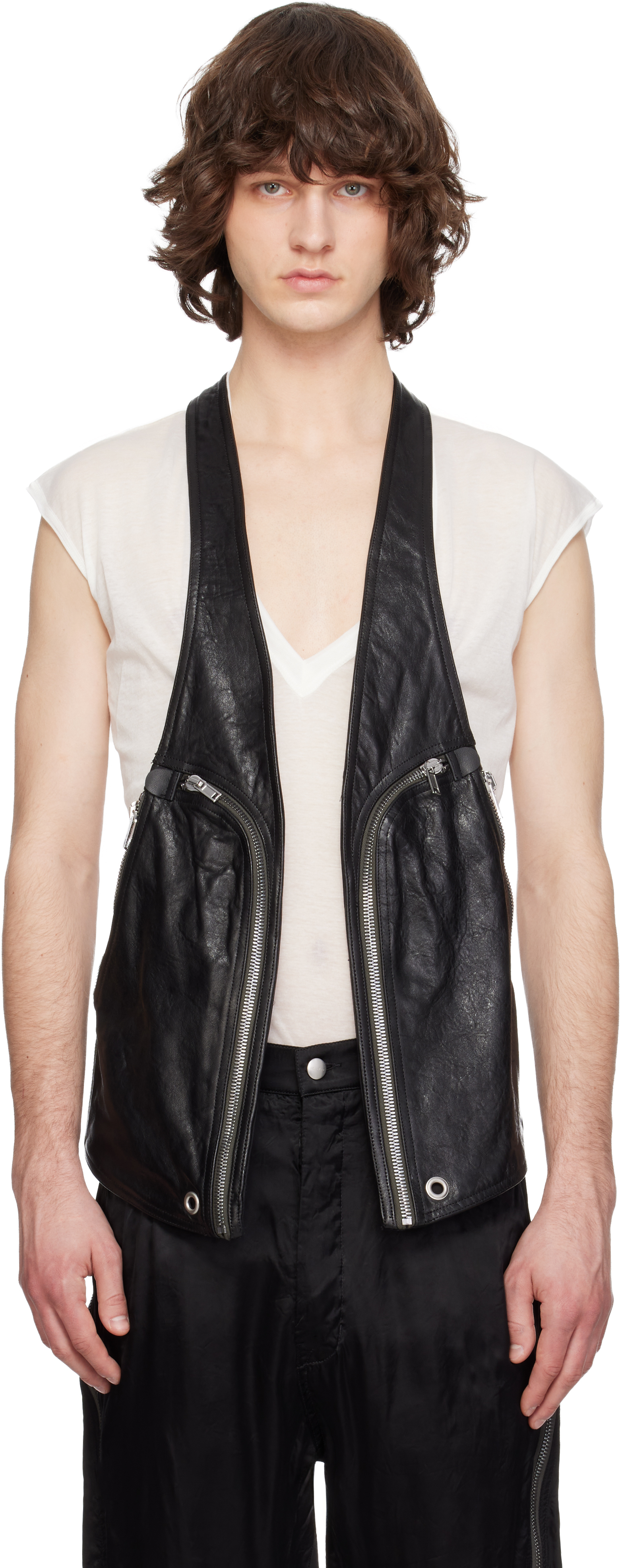 Rick Owens メンズ ベスト | SSENSE 日本