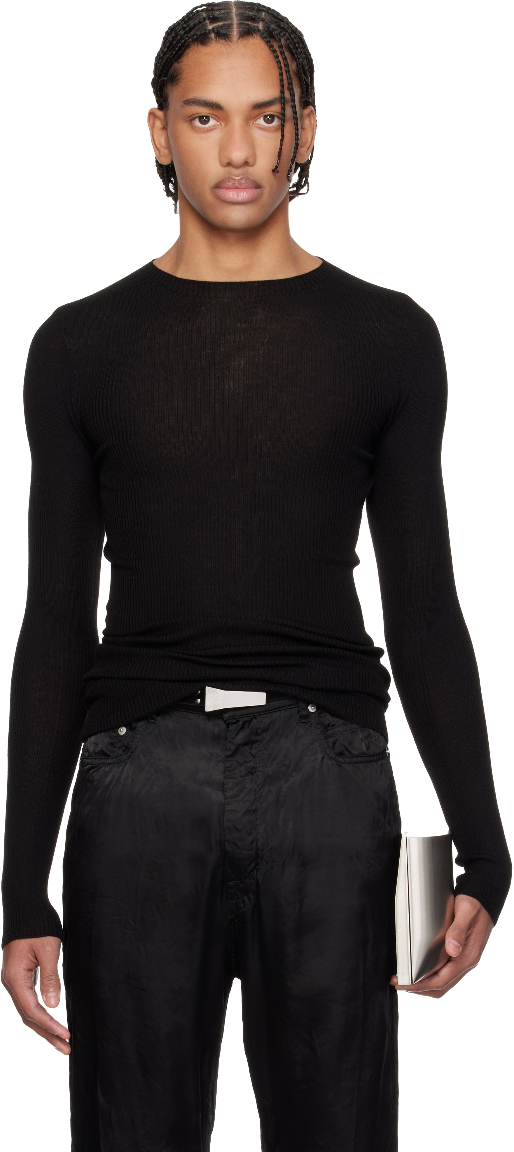 Rick Owens メンズ クルーネックセーター | SSENSE 日本