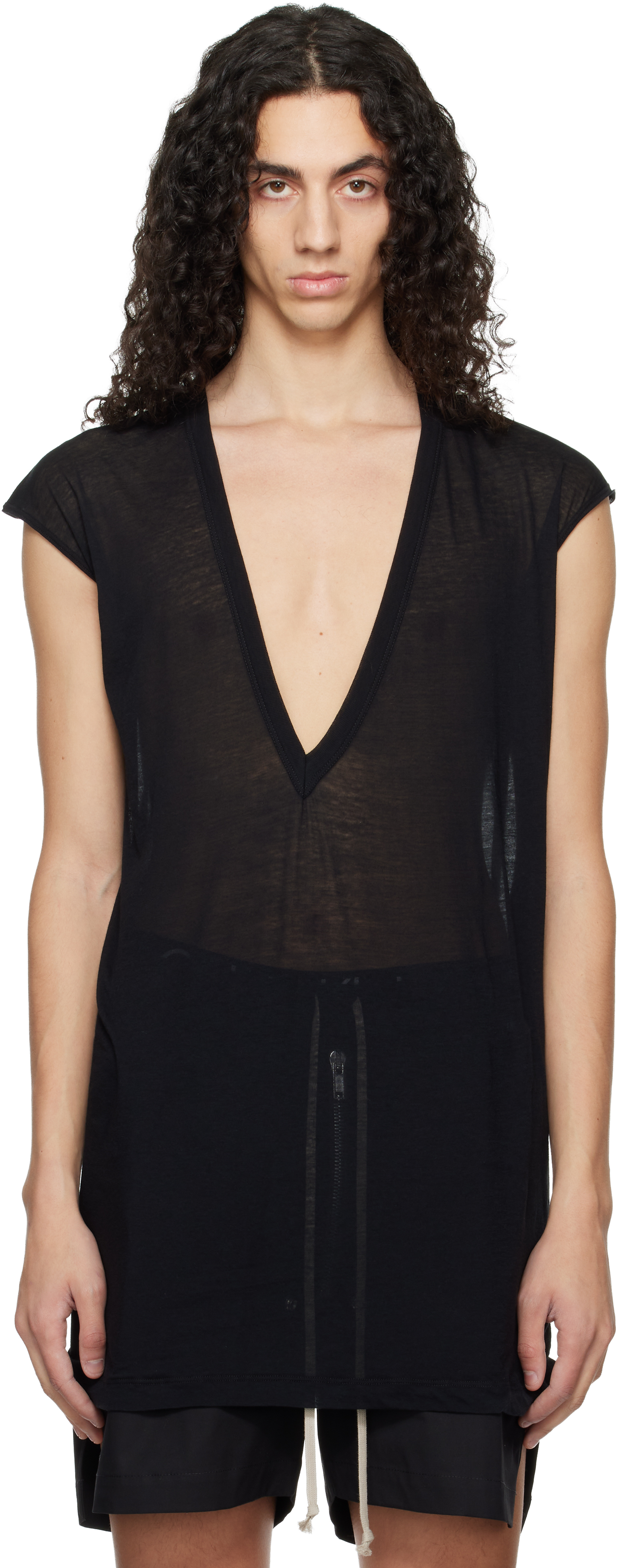 Rick Owens Black Temple Dylan T-shirt