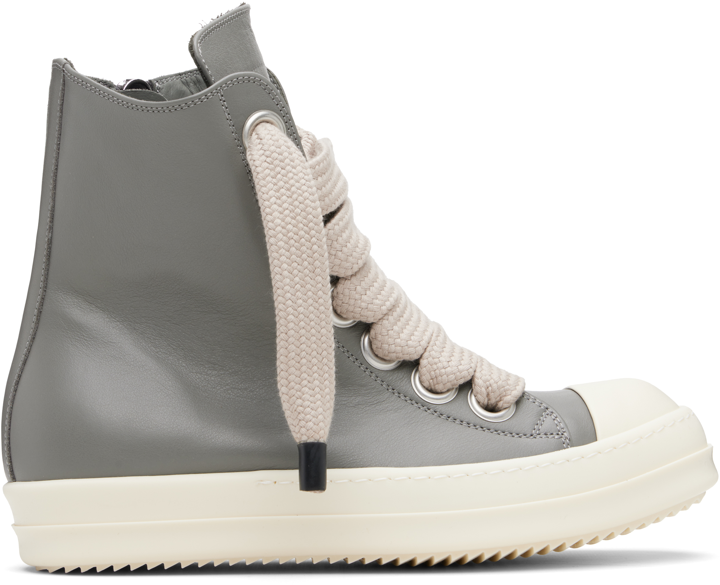 Rick Owens スニーカー Rick Owens: グレー Temple Jumbolace スニーカー | SSENSE 日本