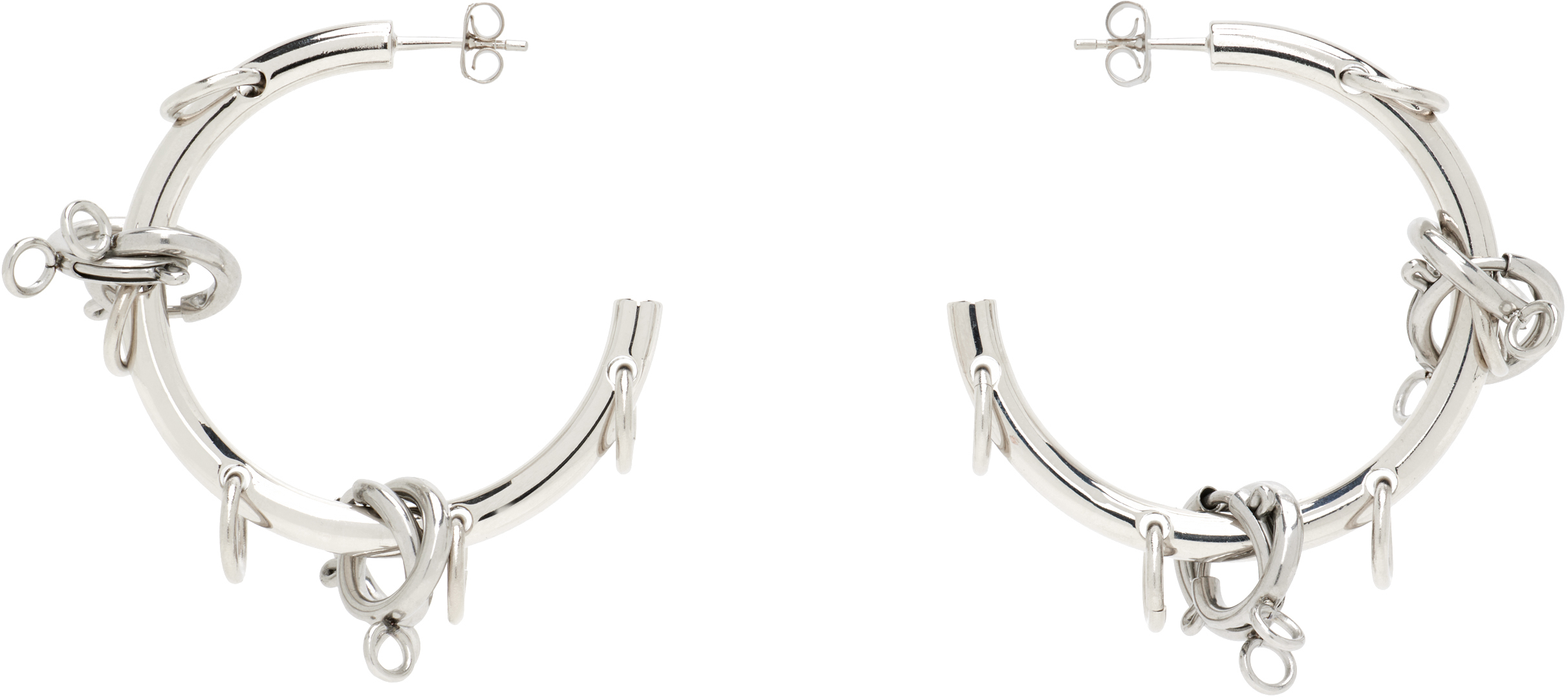JUSTINE CLENQUET　フープピアス　　　82-1002-1A Justine ClenquetのFiona ピアスがセール中