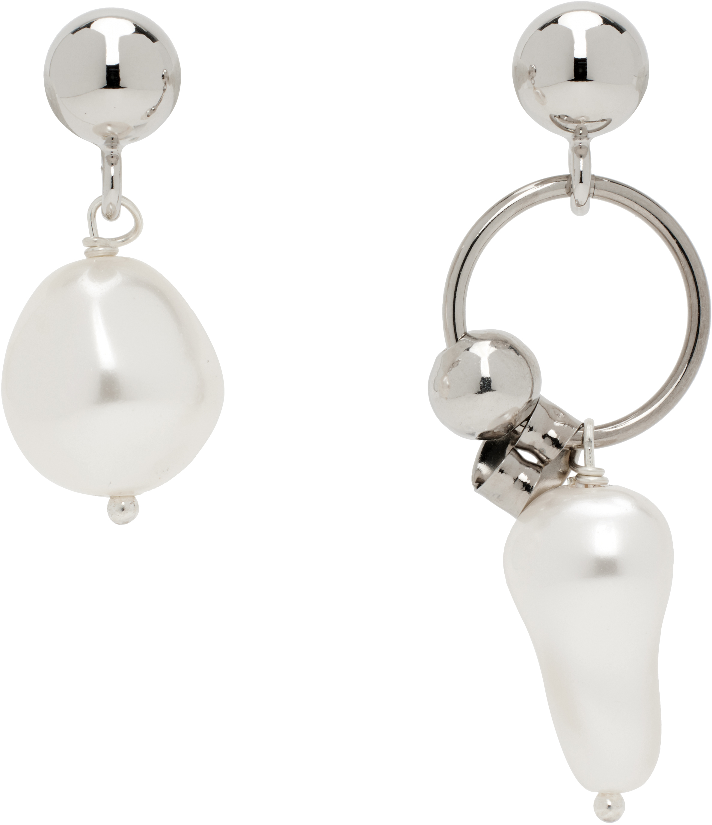 Richie Earrings by Justine Clenquet on Sale