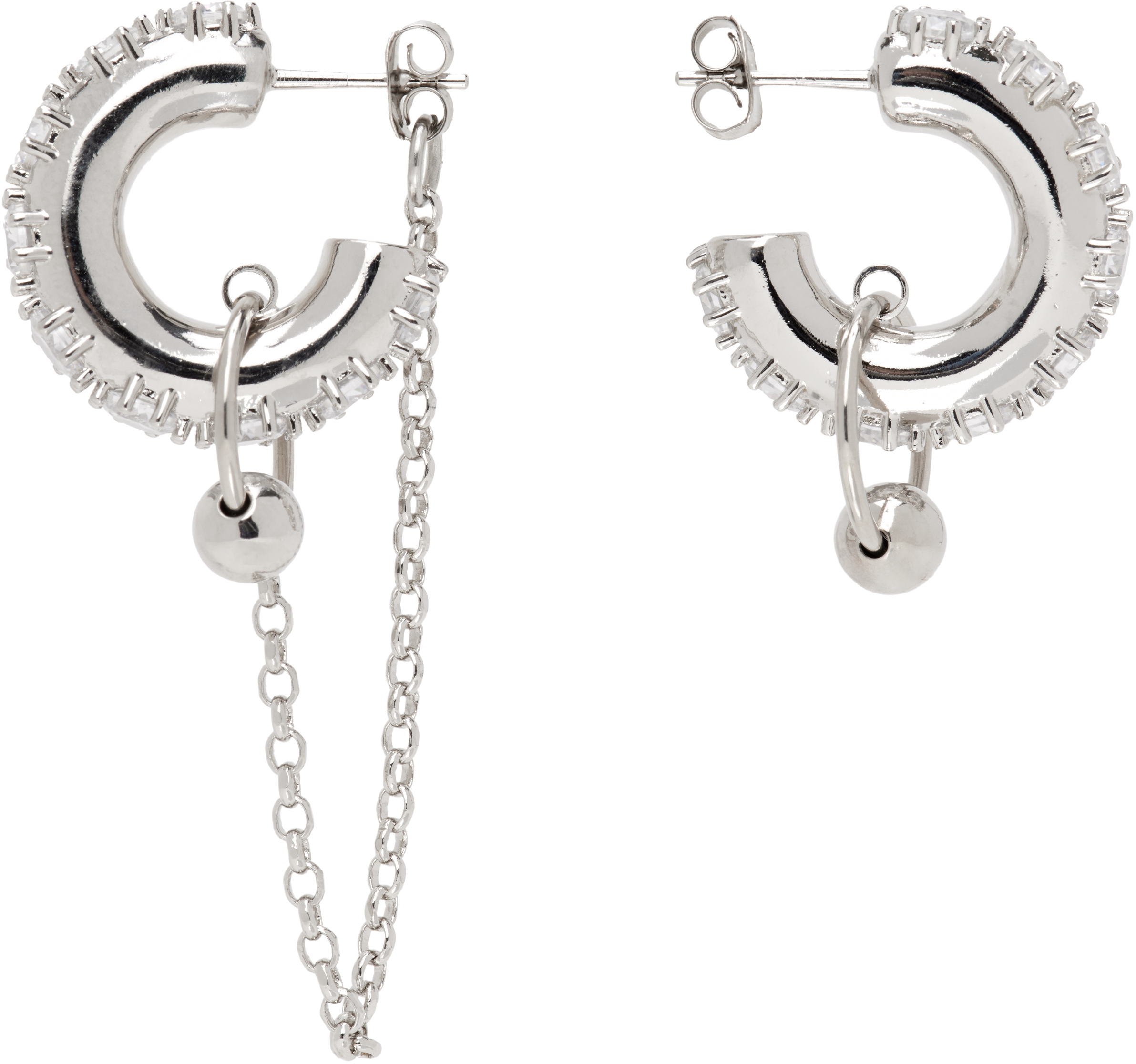 Justine Clenquet: Penny ピアス | SSENSE 日本