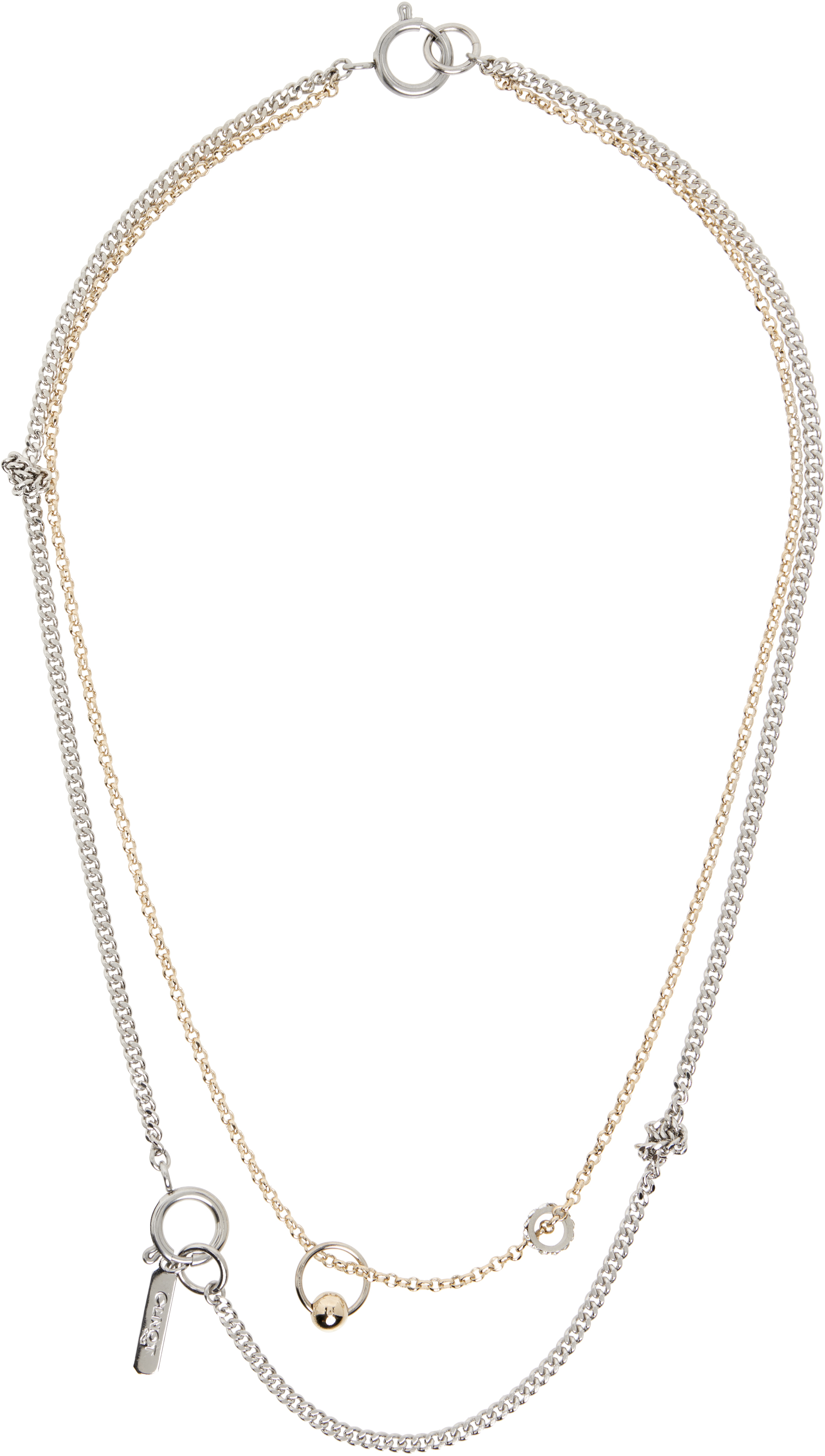 JUSTINE CLENQUET SSENSE限定 Alexis ネックレス JUSTINE CLENQUET「Alexis neckless」 | gouter le c